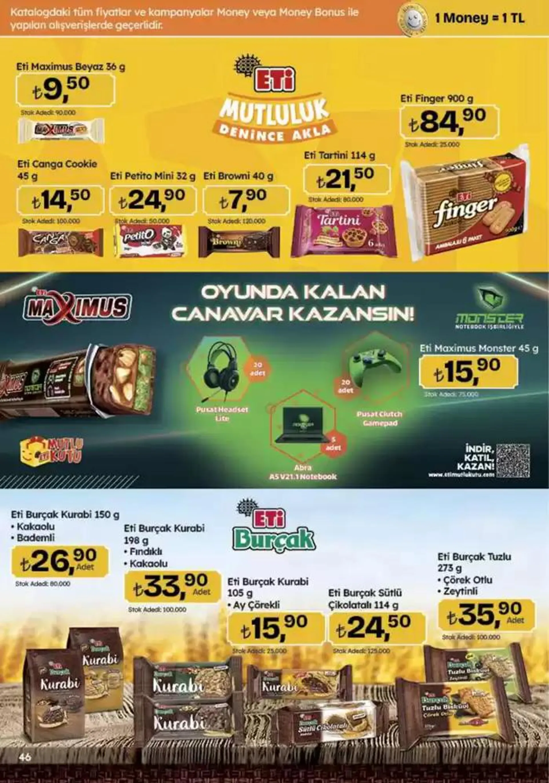 Katalog Migros katalog 26 Ekim - 9 Kasım 2024 - aktüel Sayfa 46