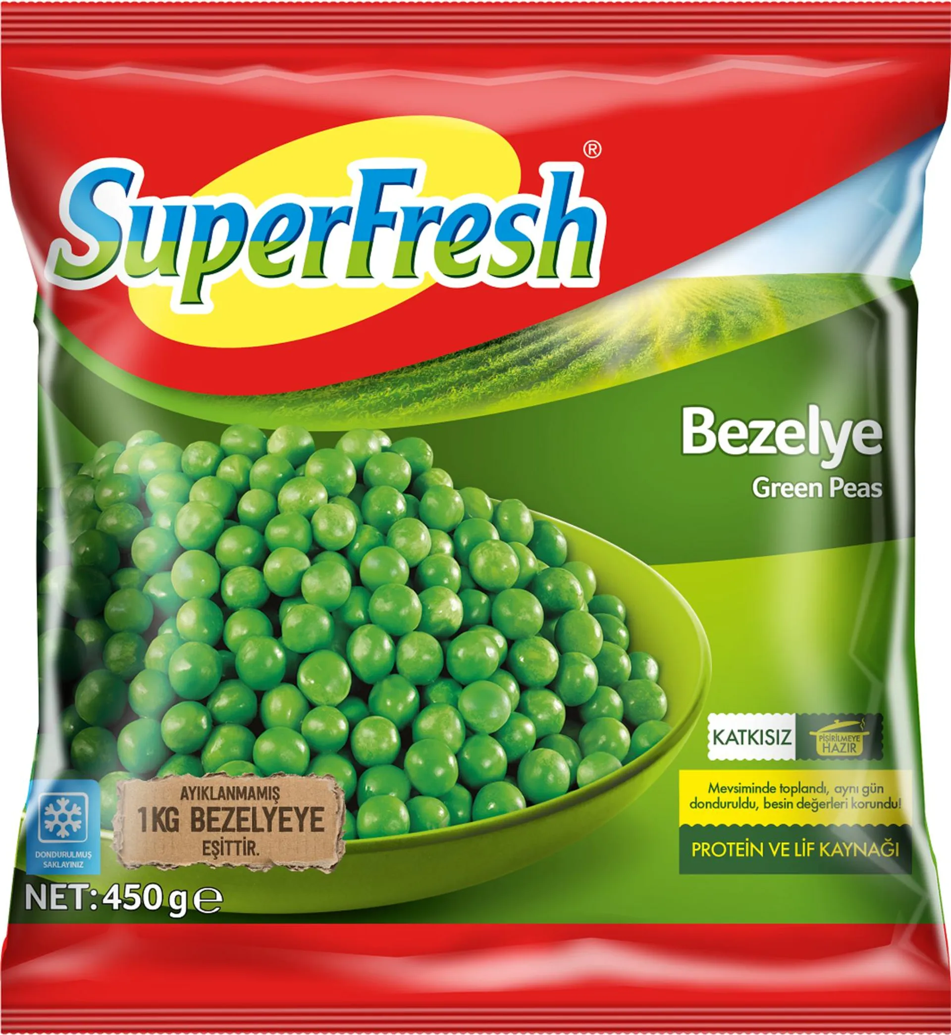 Superfresh Bezelye 450 G