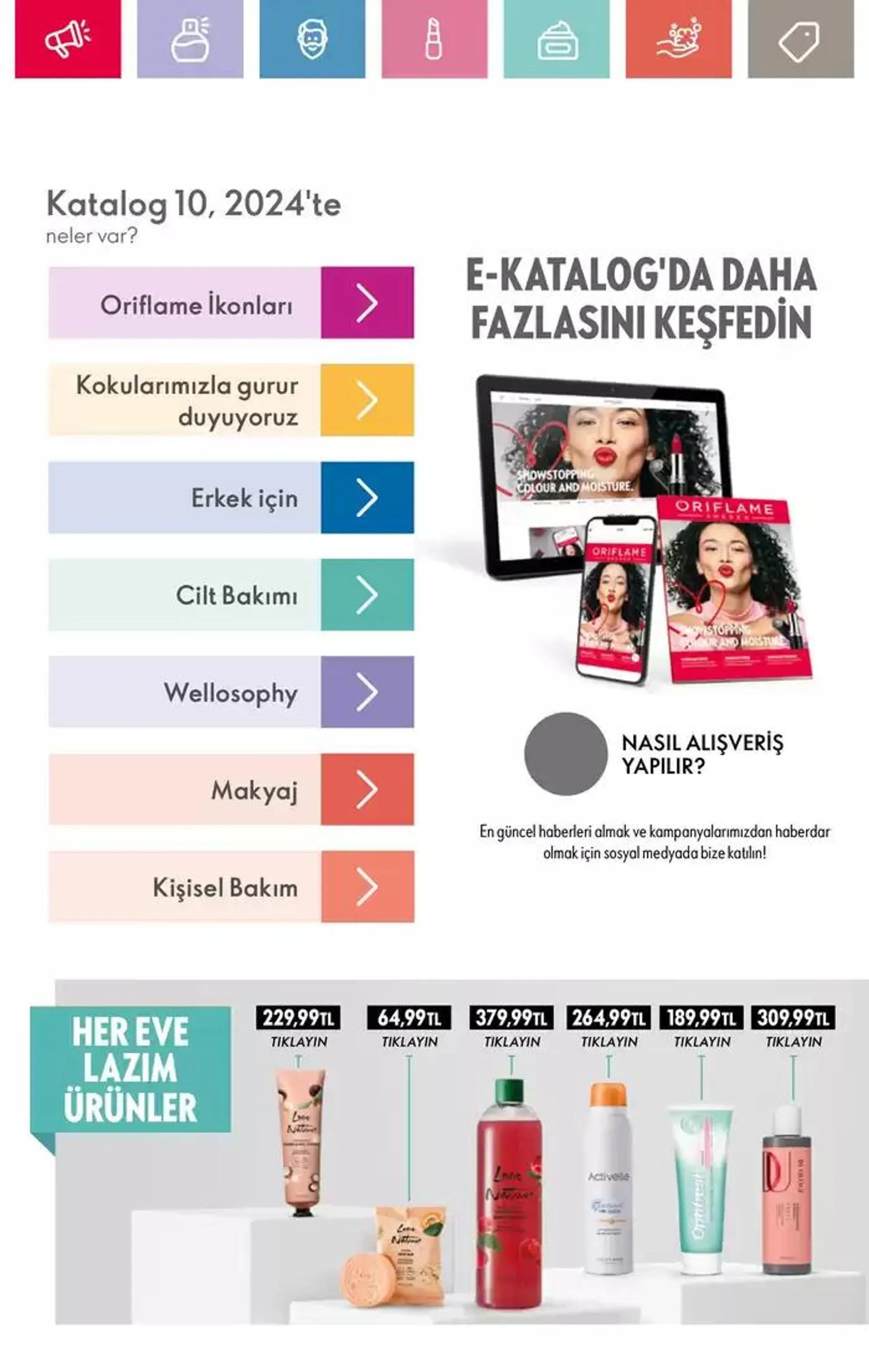 Katalog Oriflame katalog 1 Ekim - 15 Ekim 2024 - aktüel Sayfa 16