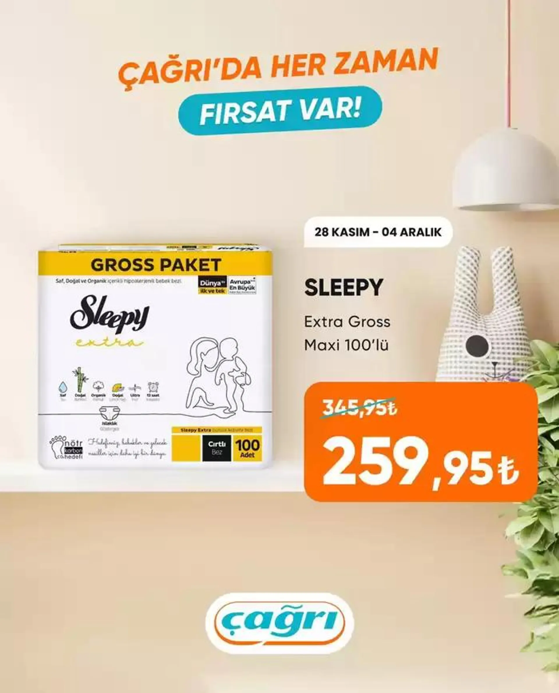 Katalog Çağrı Market katalog 4 Aralık - 18 Aralık 2024 - aktüel Sayfa 3