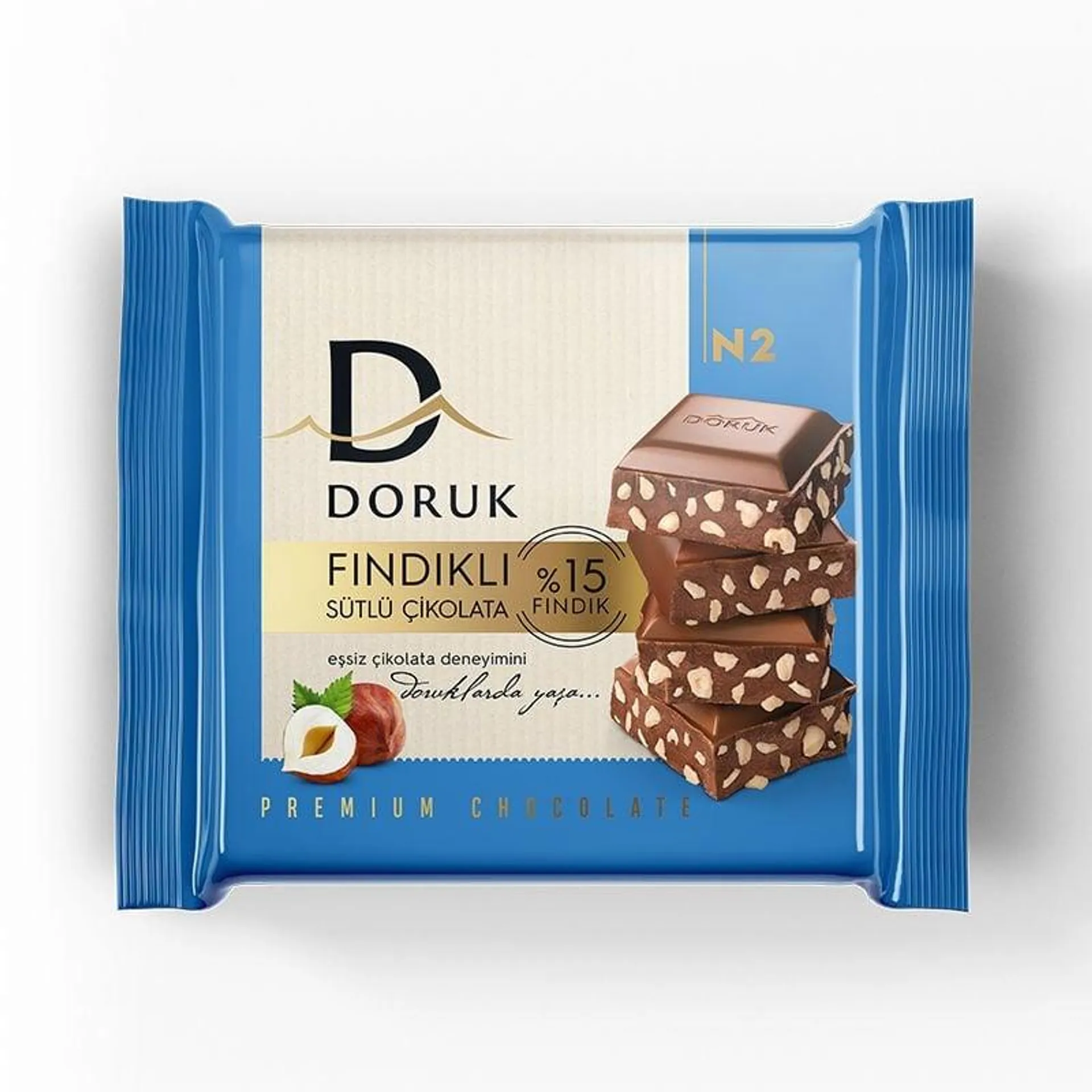 Doruk Fındıklı Sütlü Çikolata 60 Gr