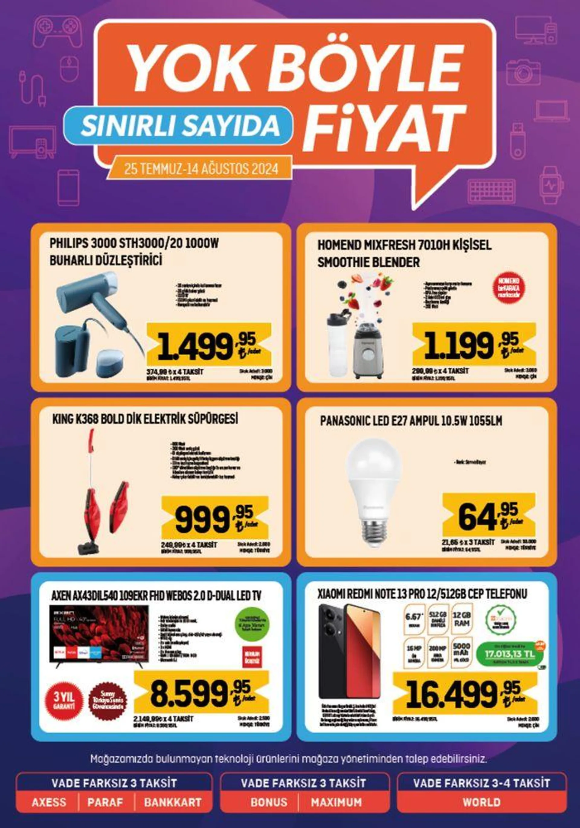 Katalog Herkes için cazip özel teklifler 25 Temmuz - 14 Ağustos 2024 - aktüel Sayfa 106