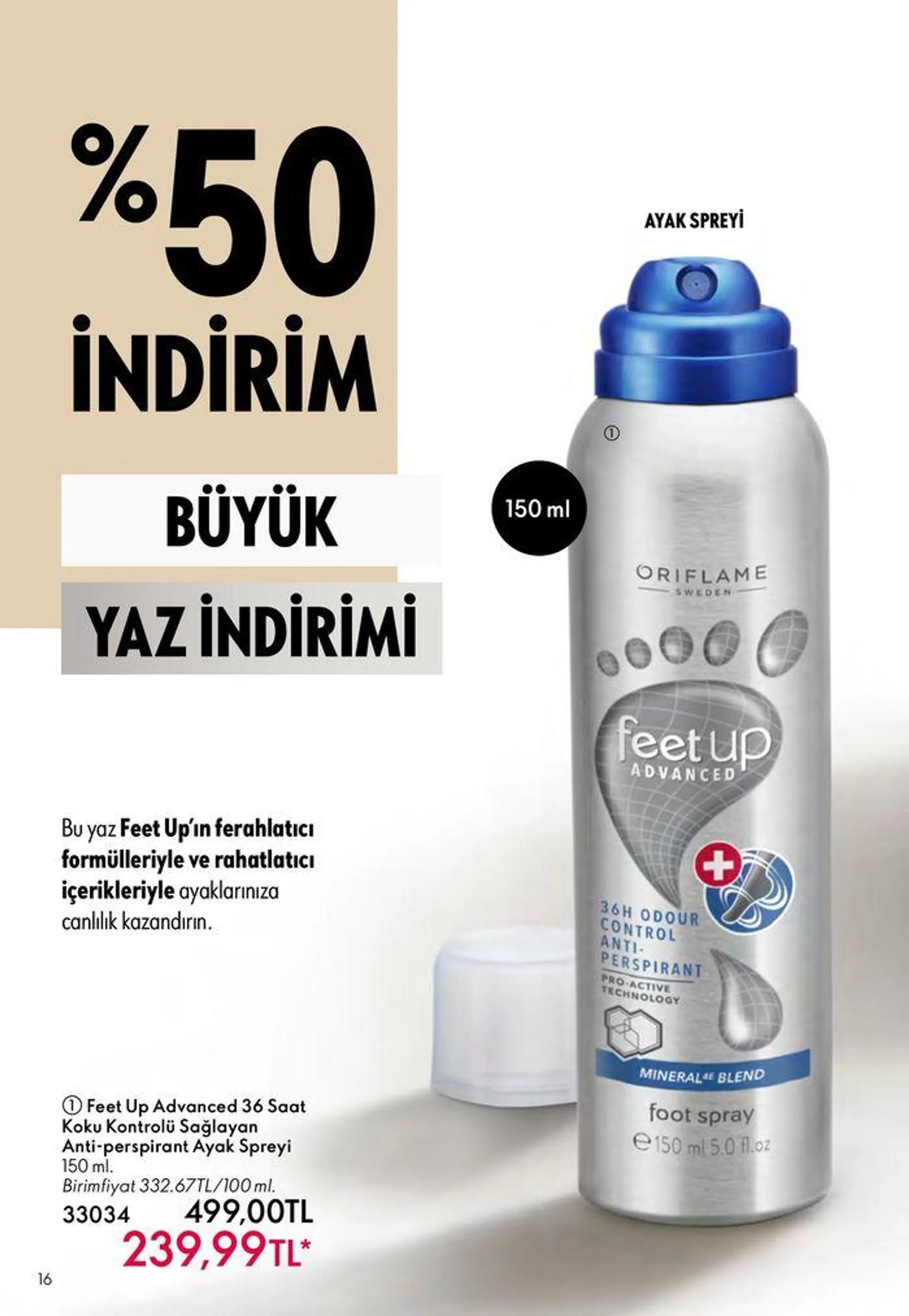 Katalog Oriflame katalog 1 Ağustos - 15 Ağustos 2024 - aktüel Sayfa 16