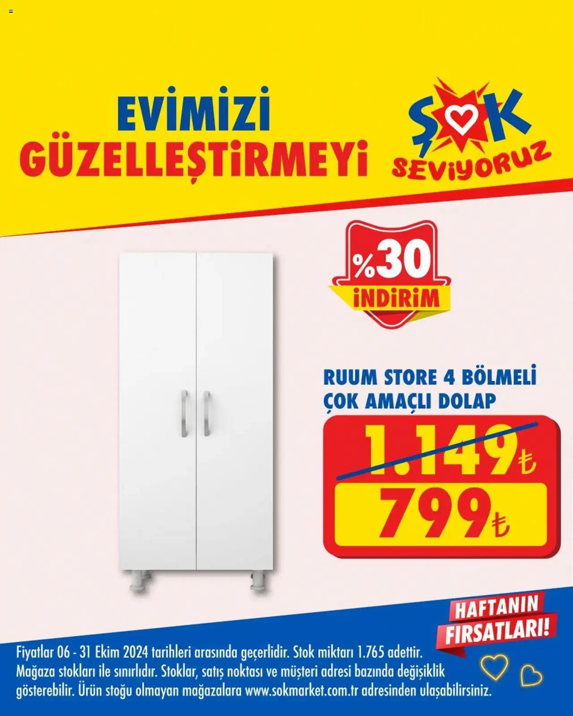 Katalog Şok Market indirim - evimizi 6 Ekim - 31 Ekim 2024 - aktüel Sayfa 14