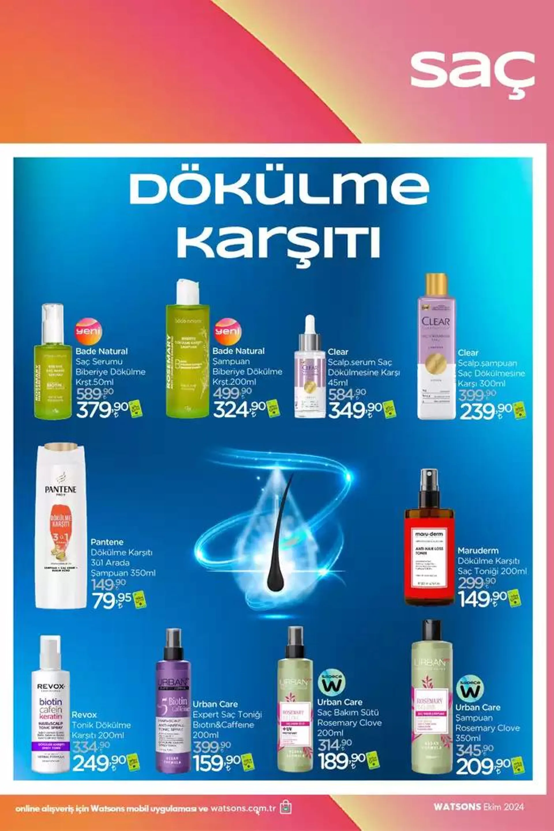 Katalog Watsons - 10. Watsons Ekim Kataloğu 2024 18 Ekim - 1 Kasım 2024 - aktüel Sayfa 33