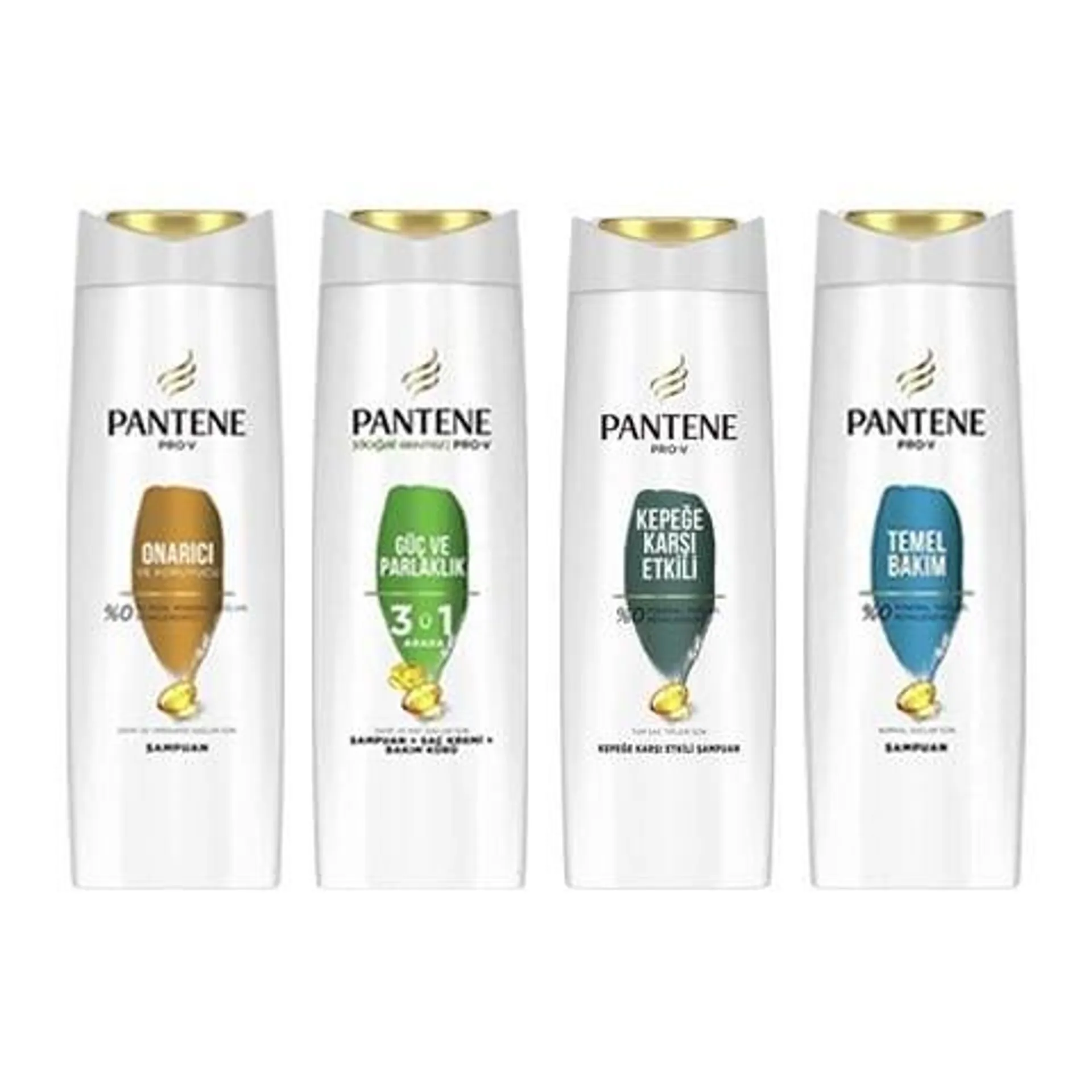 Pantene Şampuan Çeşitleri 350-400 Ml