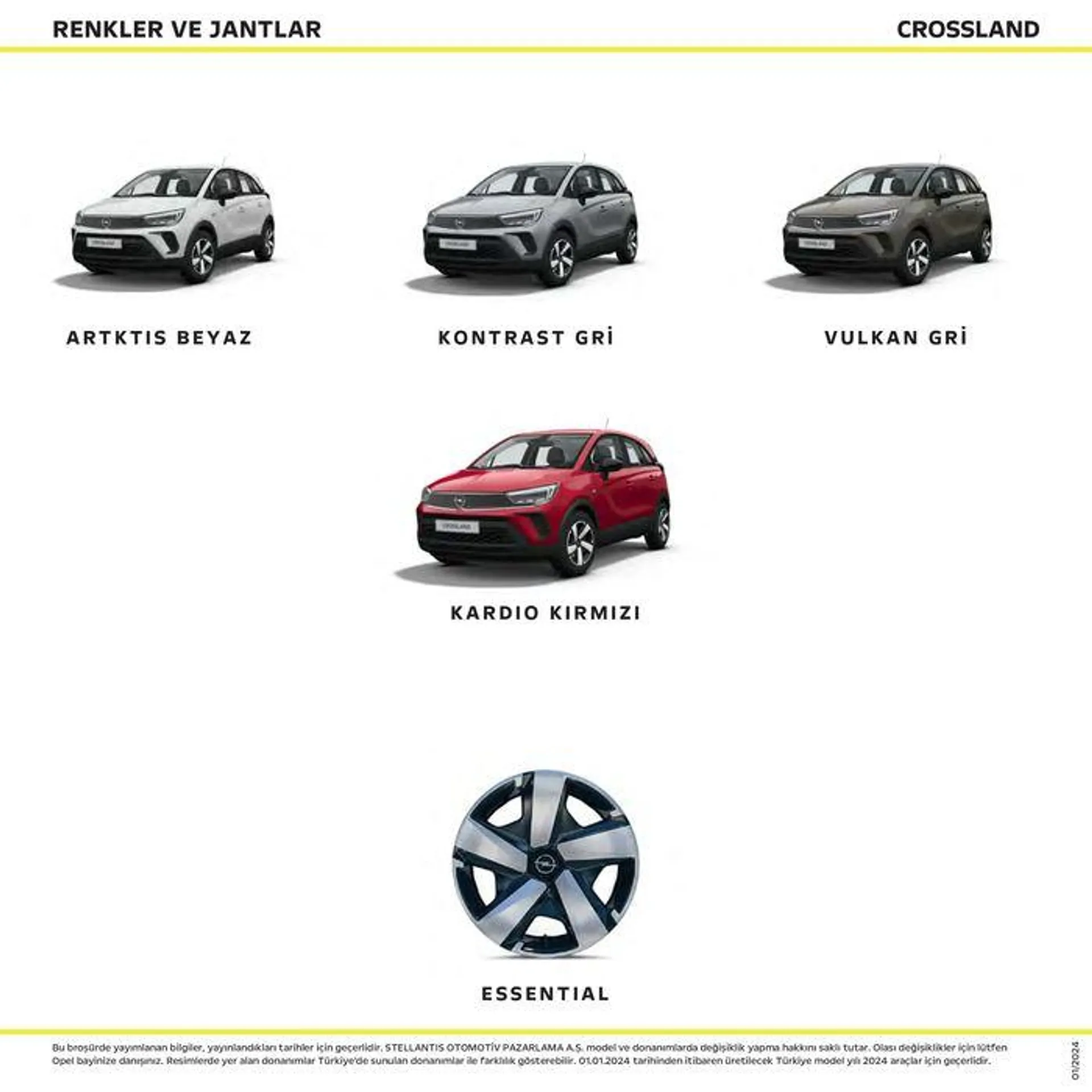 Katalog Opel Crossland  13 Şubat - 13 Şubat 2025 - aktüel Sayfa 4