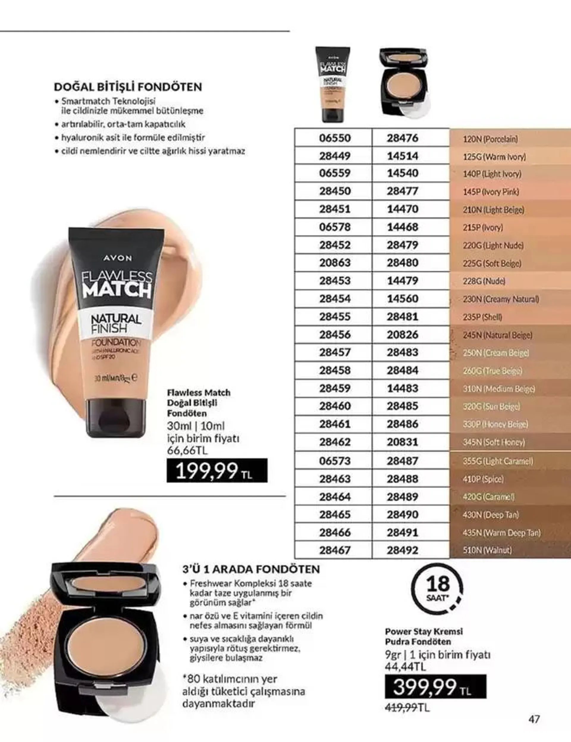 Katalog AVON Ekim 2024 Brosur 1 Ekim - 31 Ekim 2024 - aktüel Sayfa 47