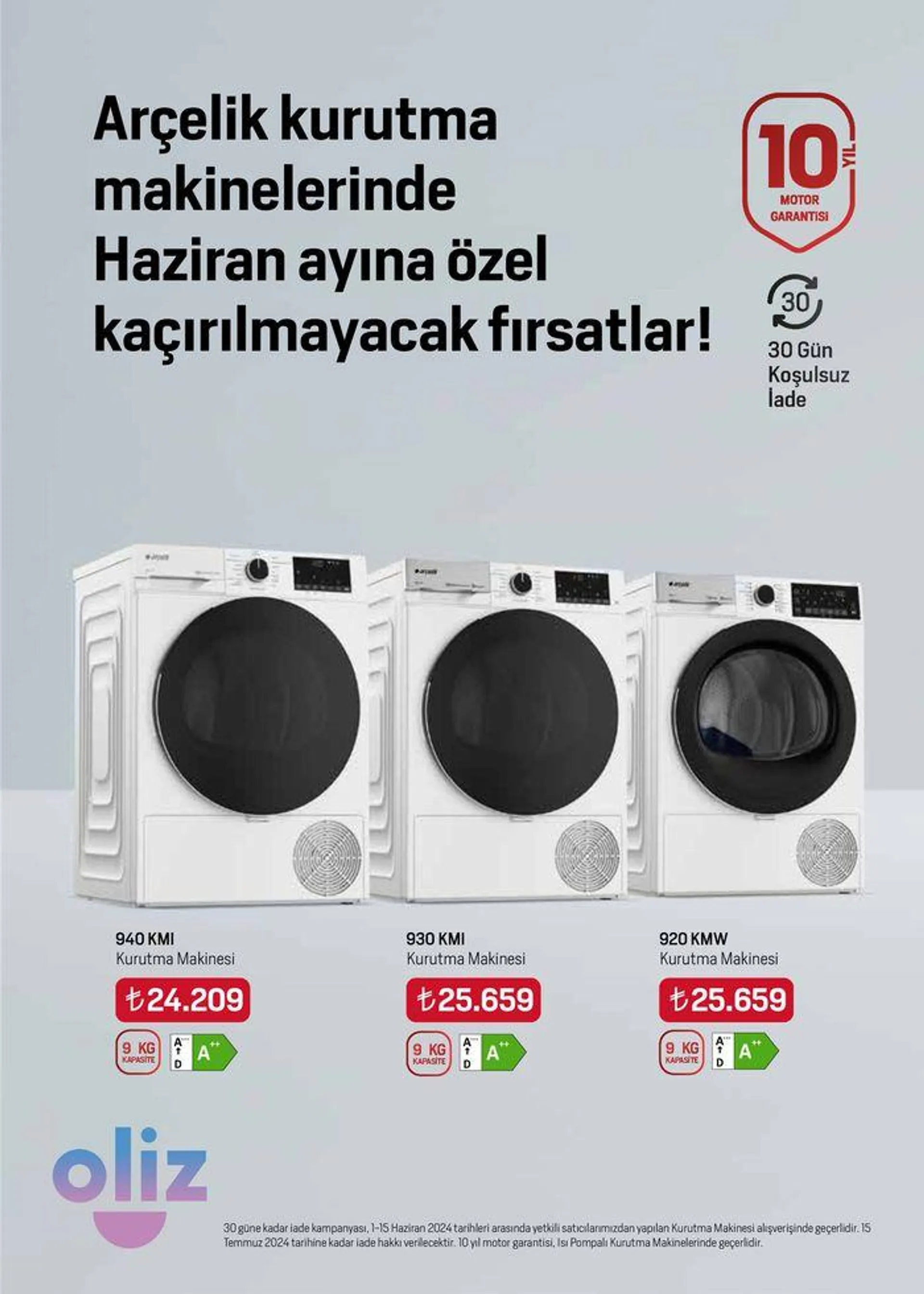 Katalog Arçelik Genel Kataloğu 5 Haziran - 19 Haziran 2024 - aktüel Sayfa 19