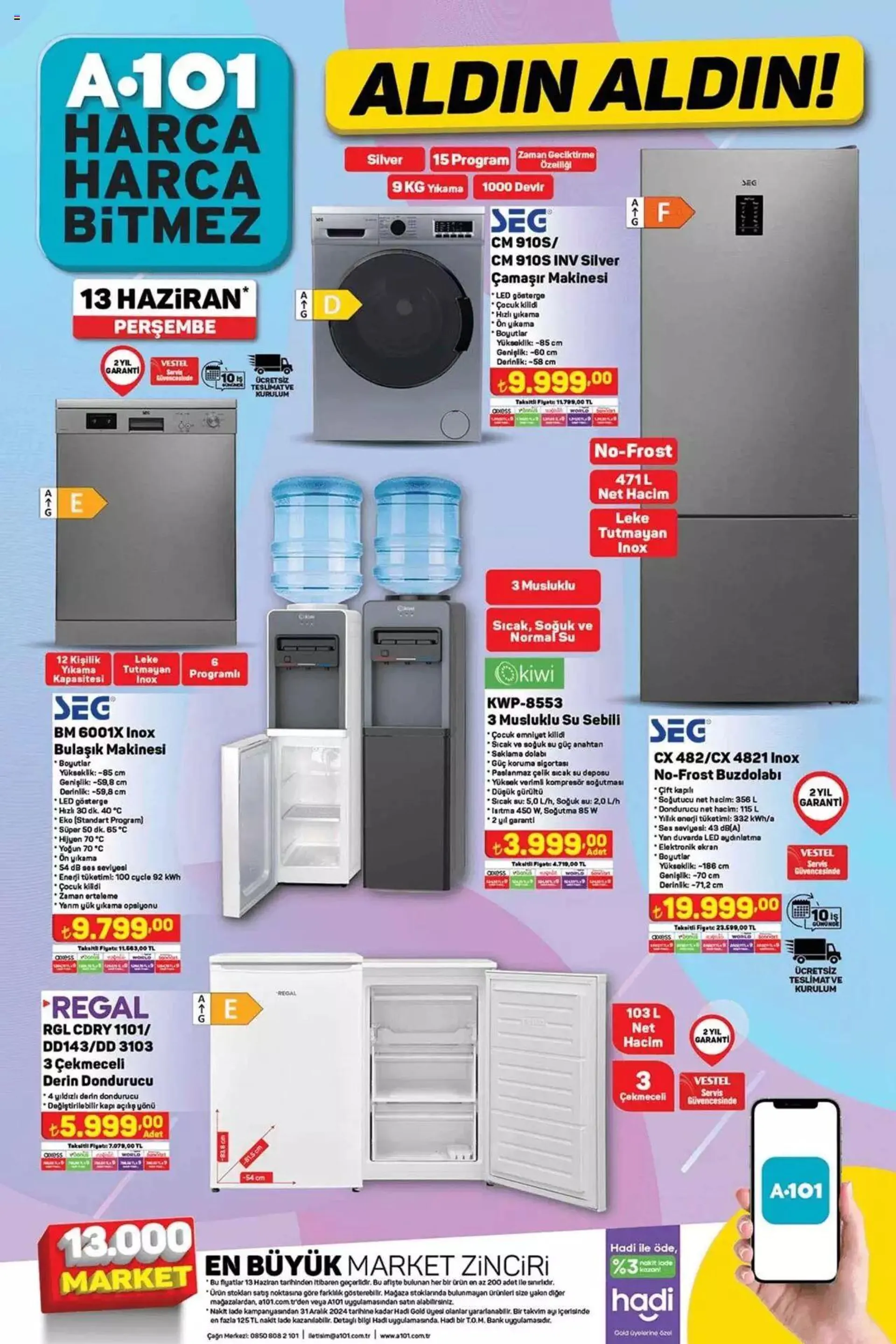 Katalog A101 Katalog - Aldin Aldin! 8 Haziran - 31 Aralık 2024 - aktüel Sayfa 4