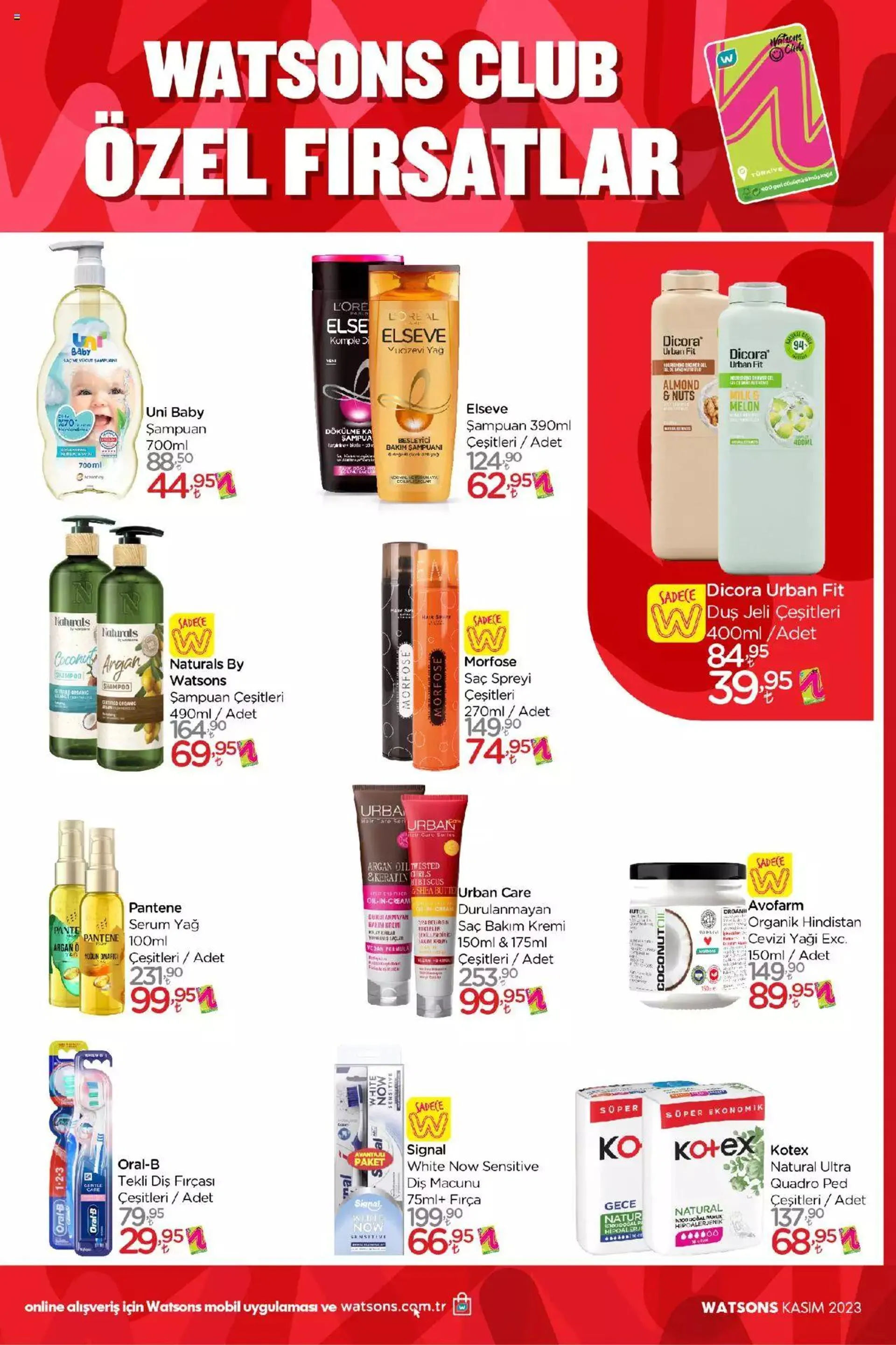 Katalog Watsons Katalog 30 Ekim - 3 Aralık 2023 - aktüel Sayfa 5