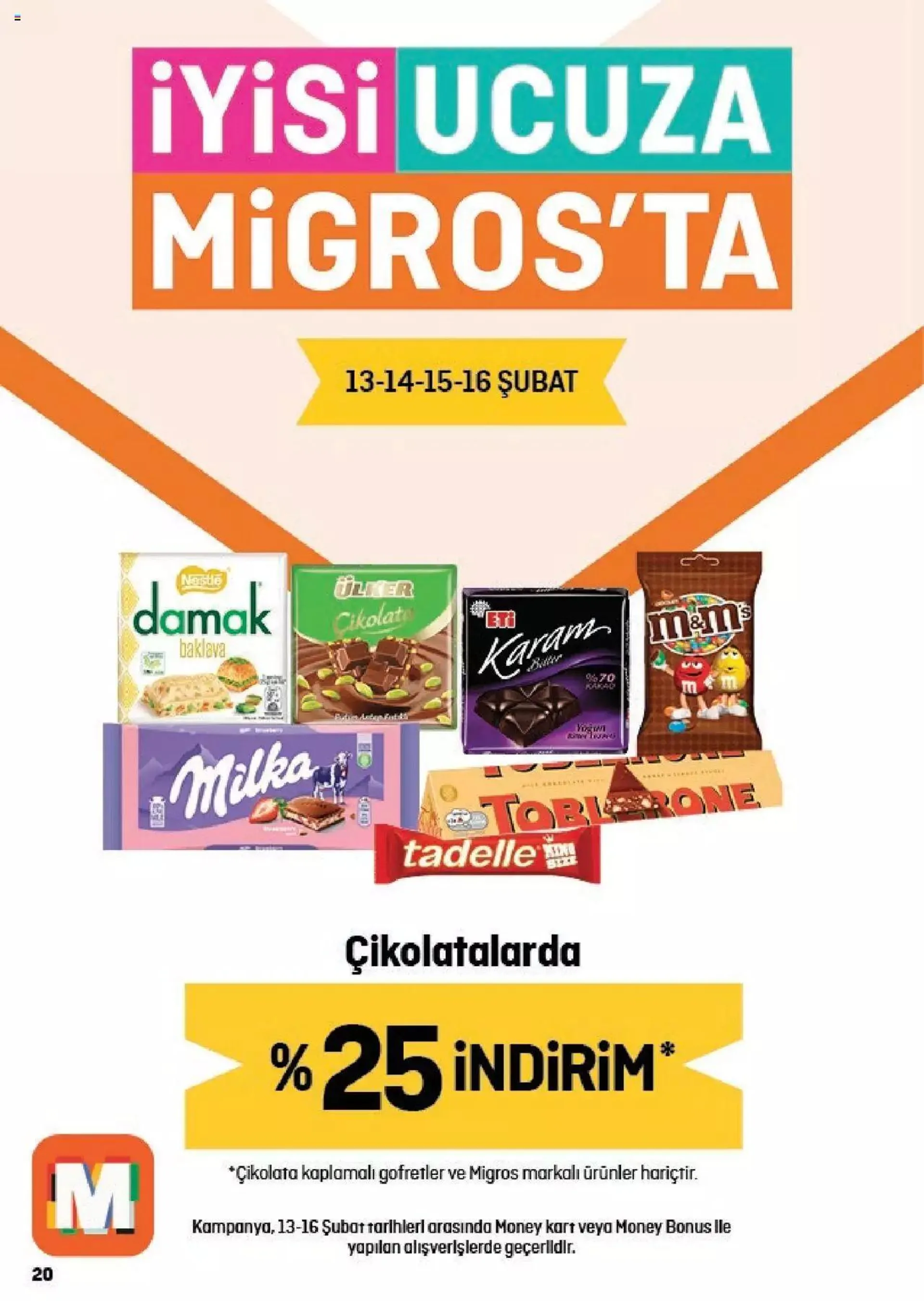 Katalog Migros Katalog - 5M Migroskop 1 Şubat - 14 Şubat 2024 - aktüel Sayfa 20