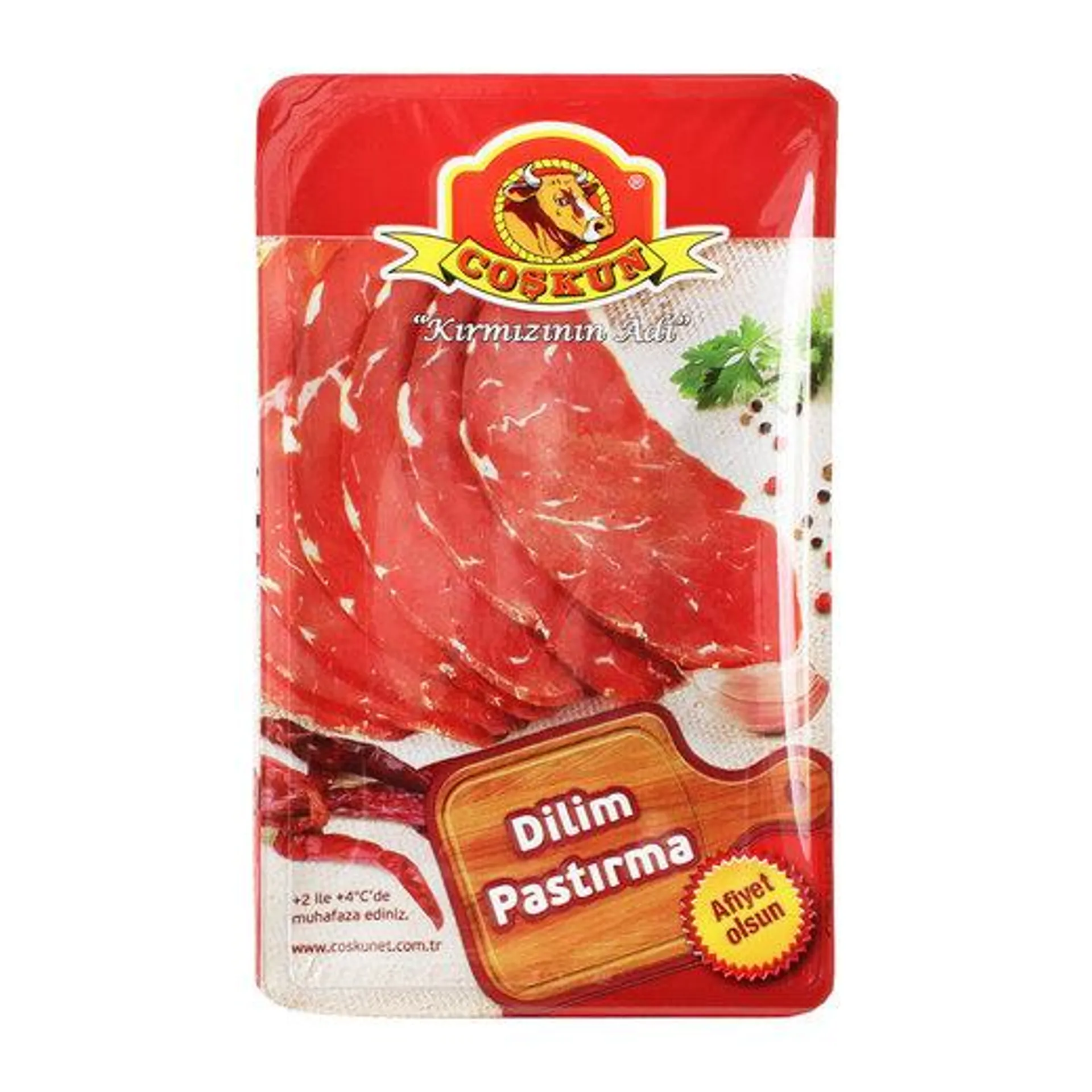 Coşkun Pastırma Çemensiz Dilimli 80 gr