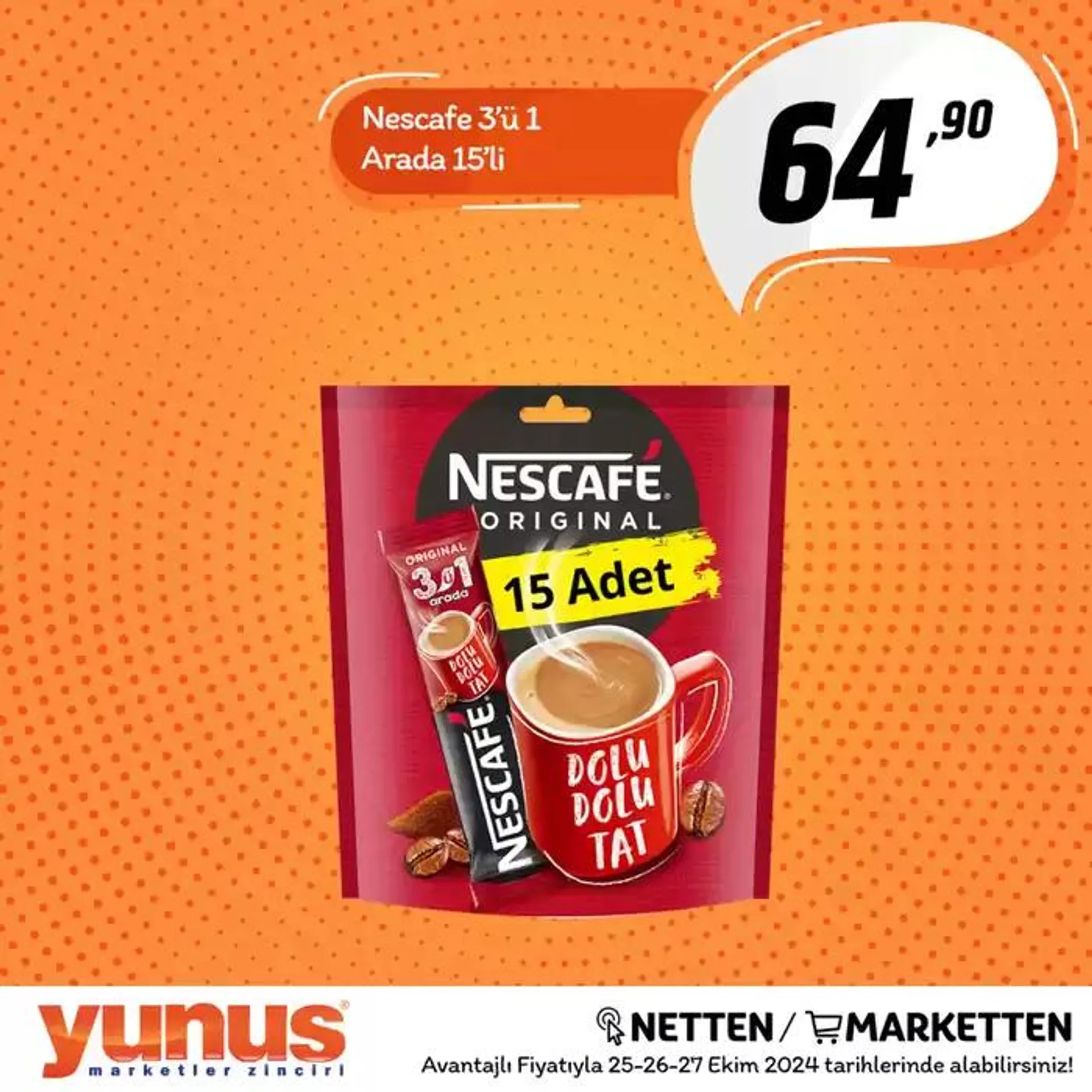 Katalog Yunus Market katalog 26 Ekim - 9 Kasım 2024 - aktüel Sayfa 8