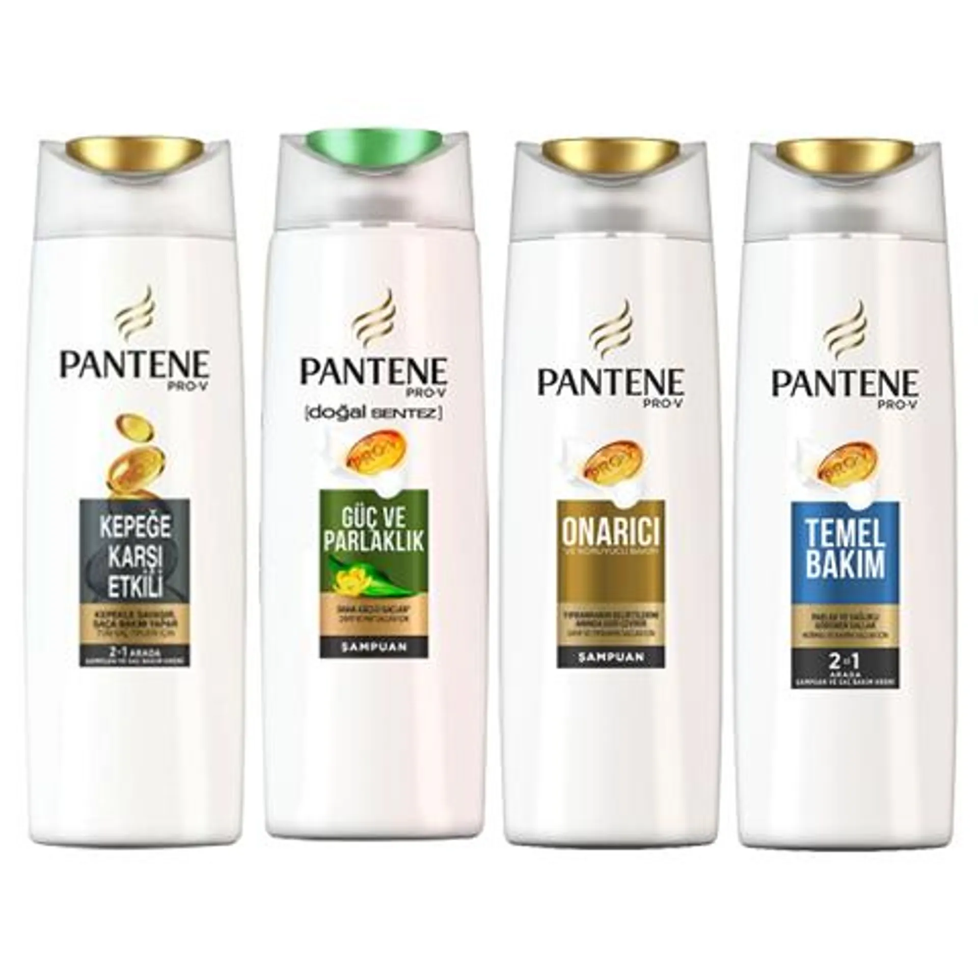 Pantene Şampuan Çeşitleri 600 Ml