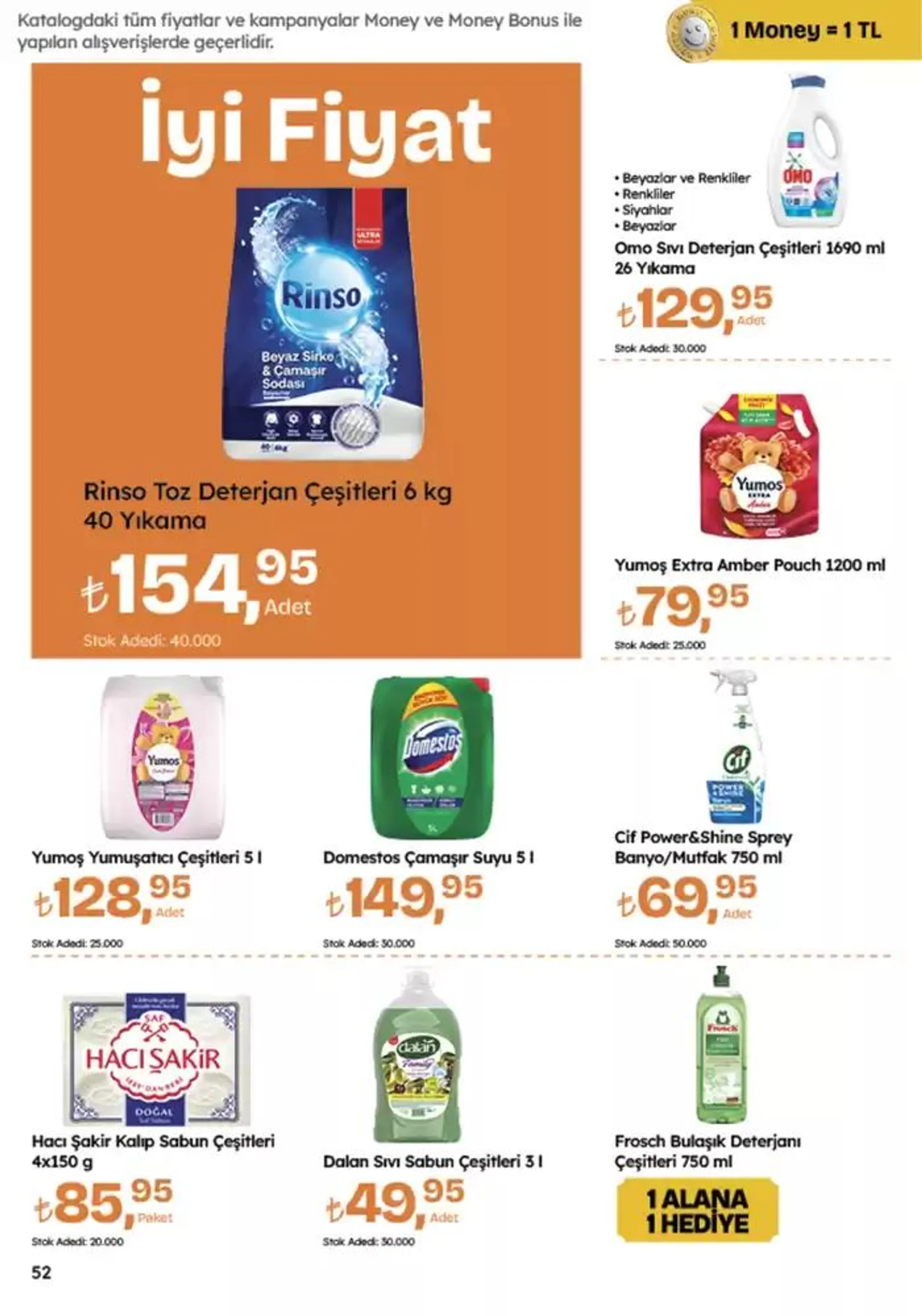 Katalog Migros katalog 10 Ekim - 23 Ekim 2024 - aktüel Sayfa 52