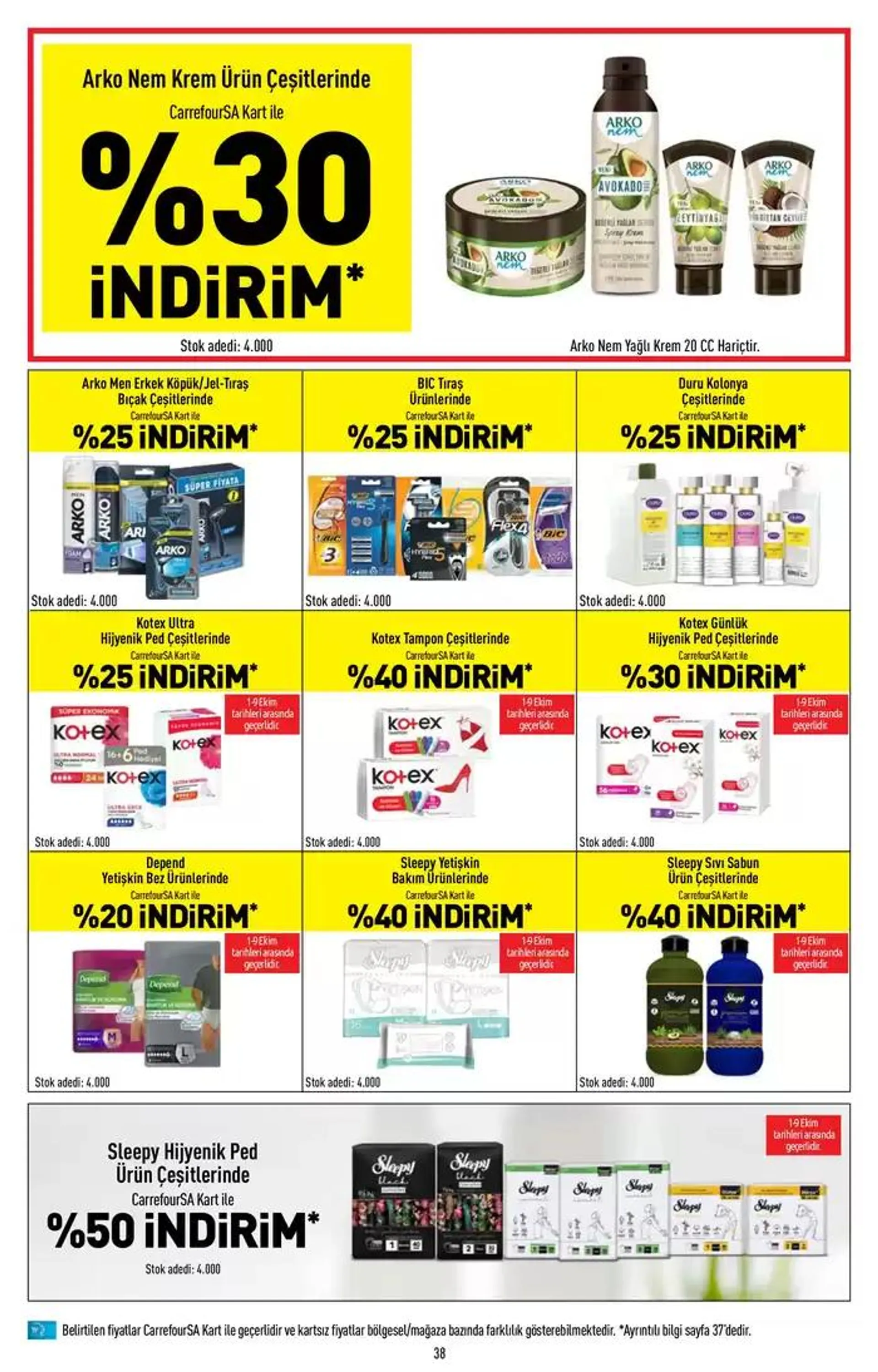 Katalog Özel fırsatlar ve indirimler 1 Ekim - 9 Ekim 2024 - aktüel Sayfa 38