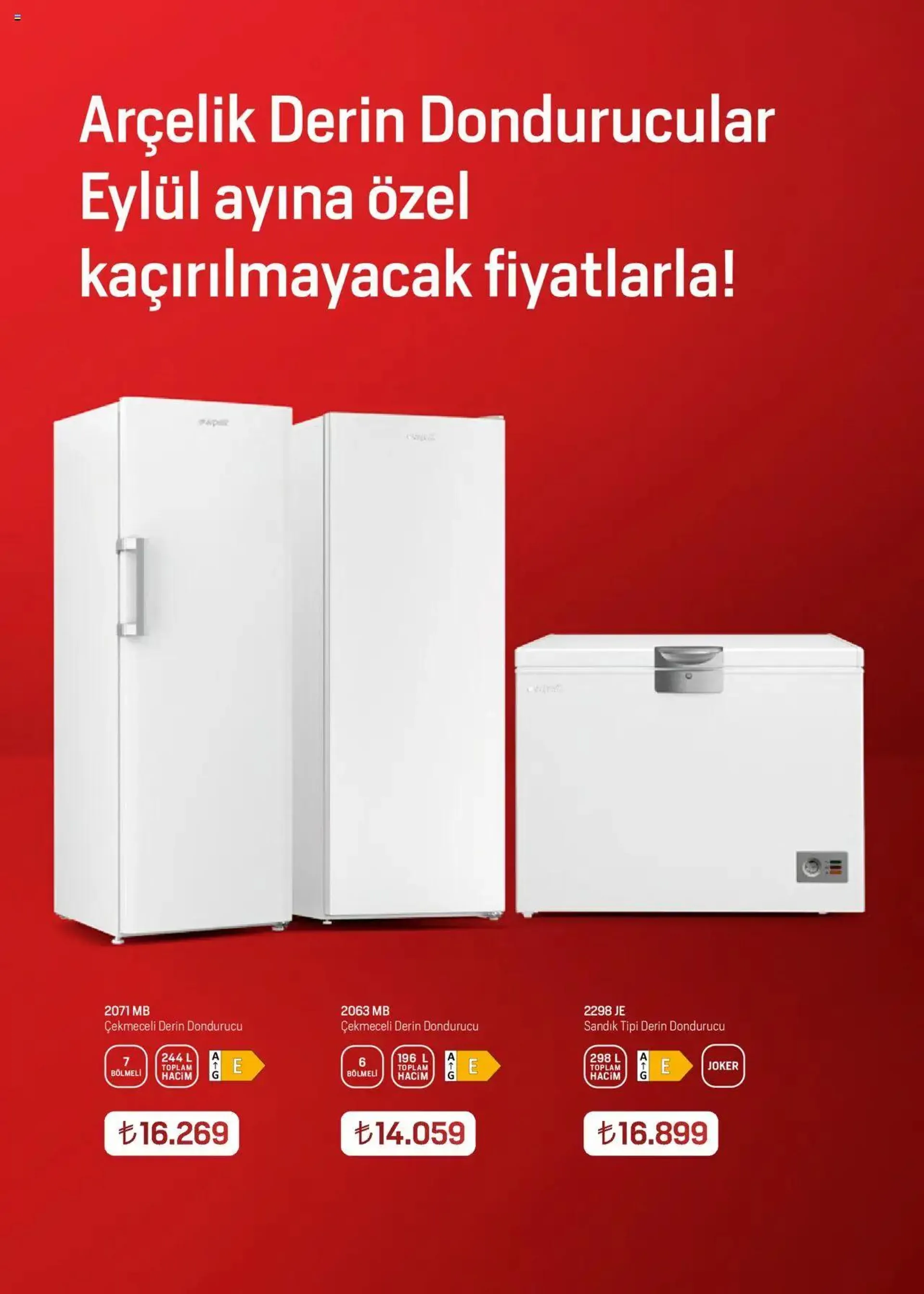 Katalog Arçelik Katalog 1 Eylül - 30 Eylül 2024 - aktüel Sayfa 17