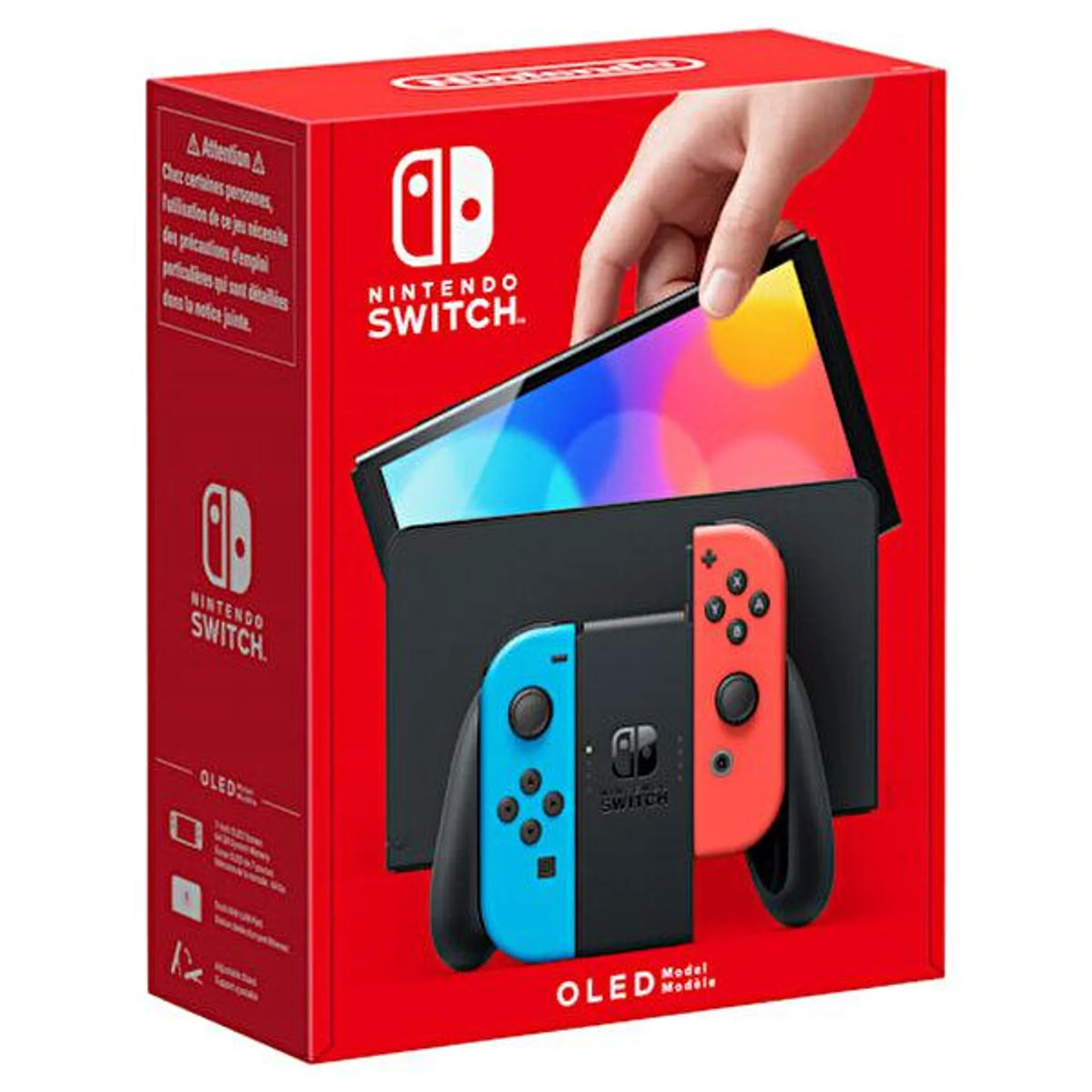 Switch Oled Konsol Kırmızı Mavi