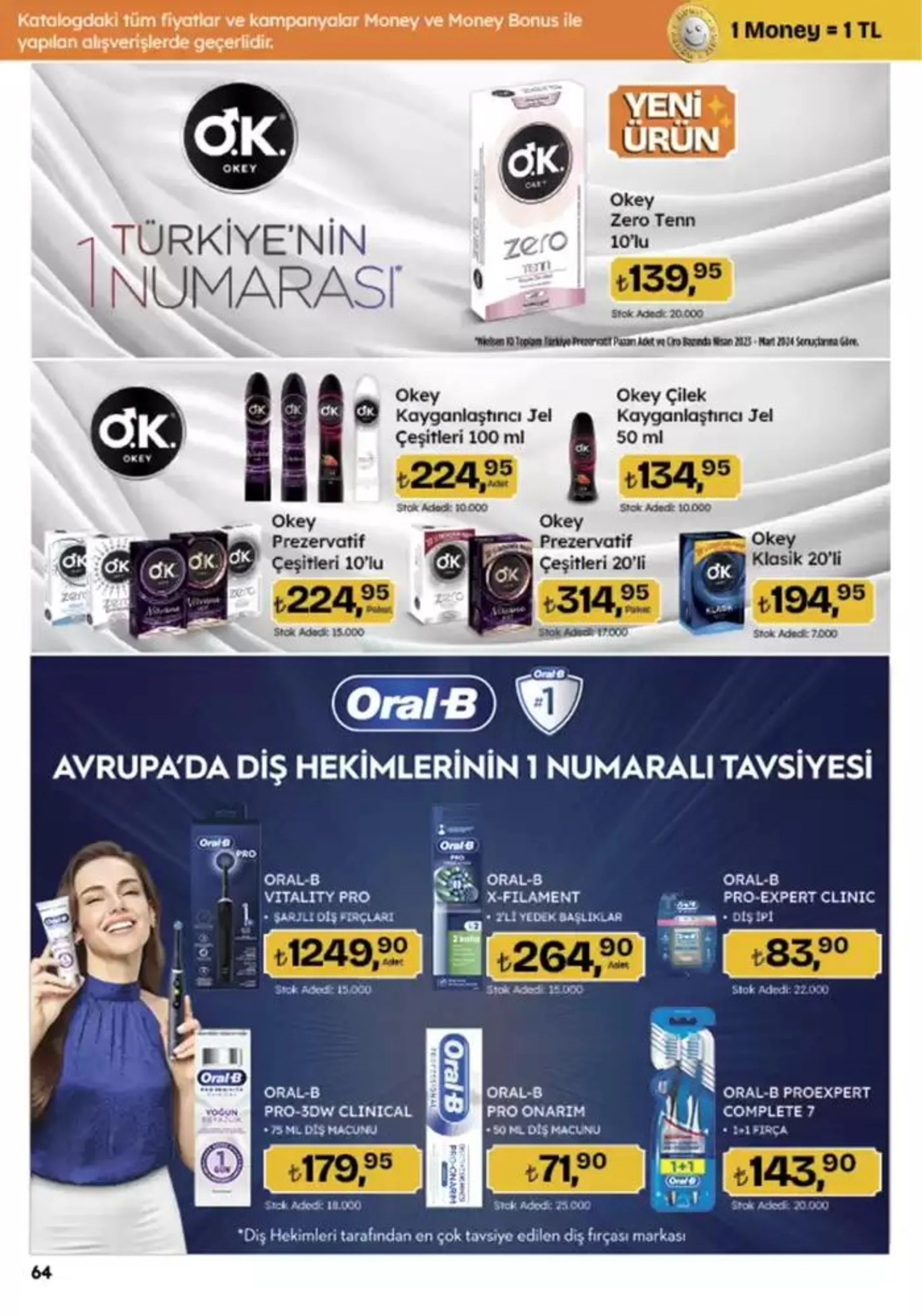 Katalog Müşterilerimiz için özel fırsatlar 10 Ekim - 23 Ekim 2024 - aktüel Sayfa 64