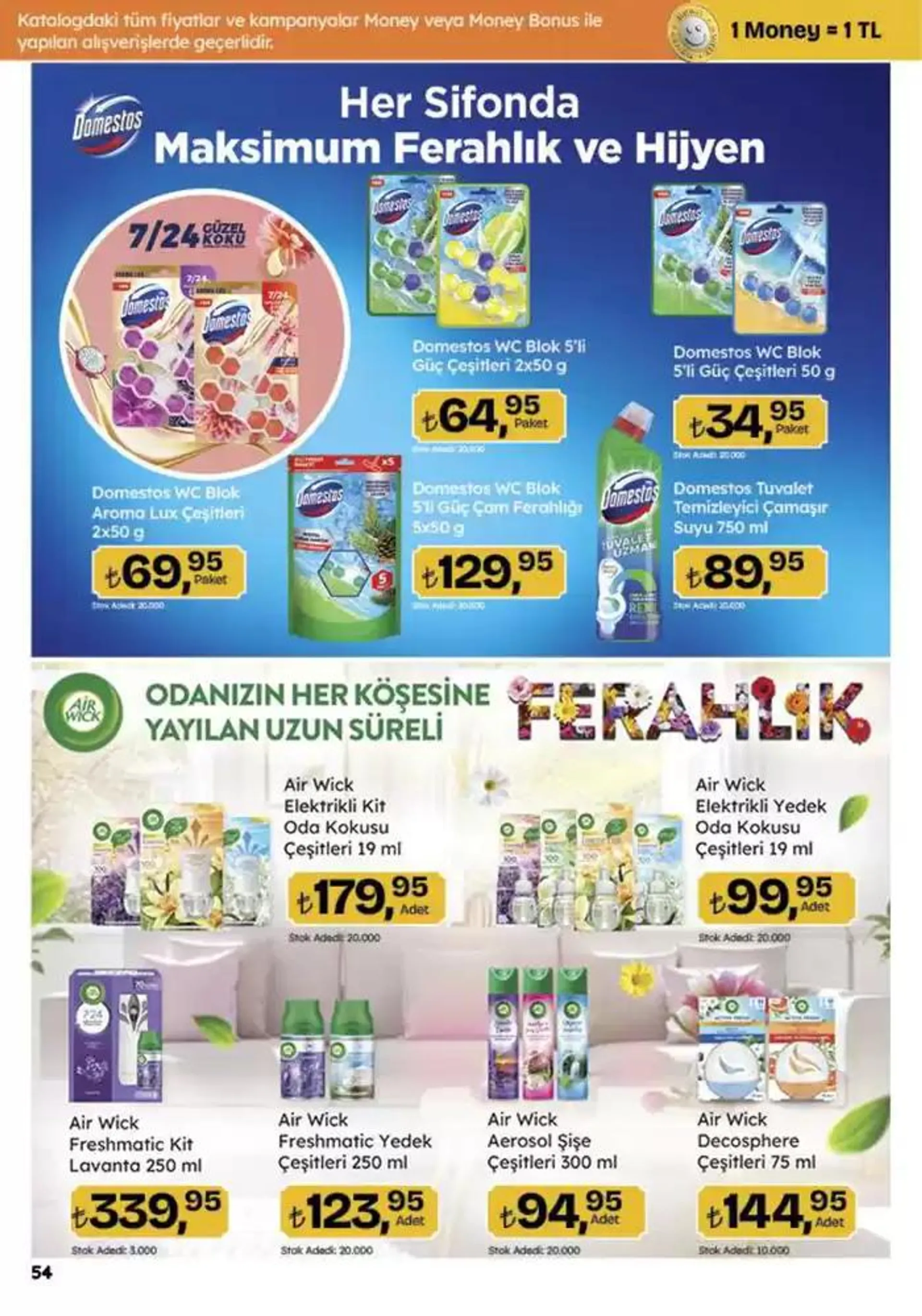 Katalog Migros katalog 26 Ekim - 9 Kasım 2024 - aktüel Sayfa 54