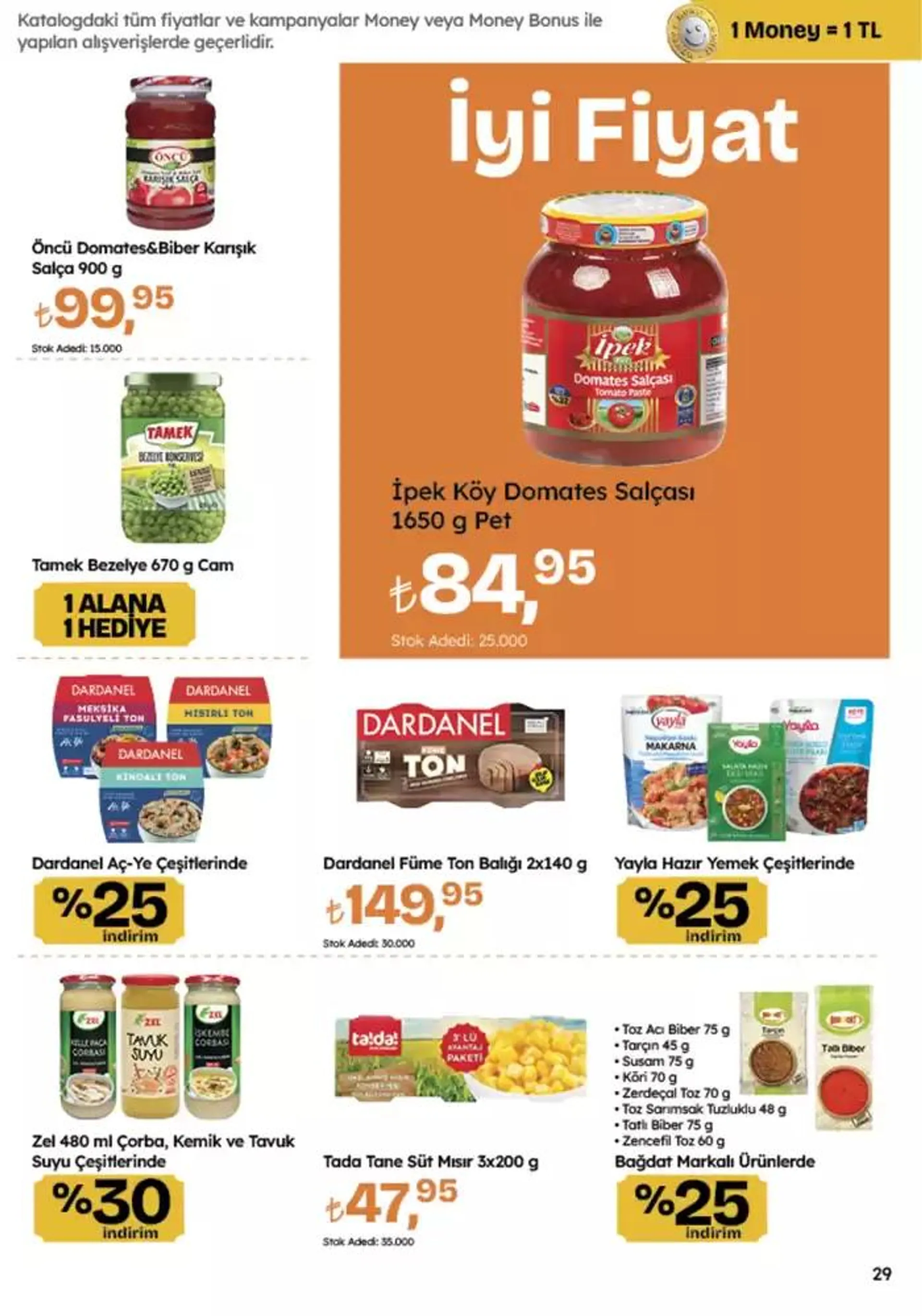 Katalog Migros katalog 24 Ekim - 7 Kasım 2024 - aktüel Sayfa 29