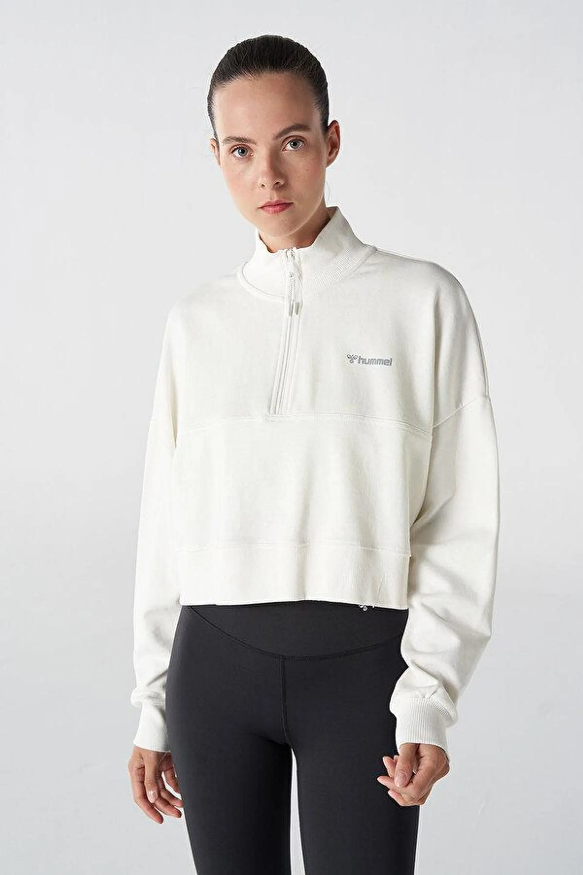 SHURA OVERSIZE FERMUARLI SWEATSHIRT