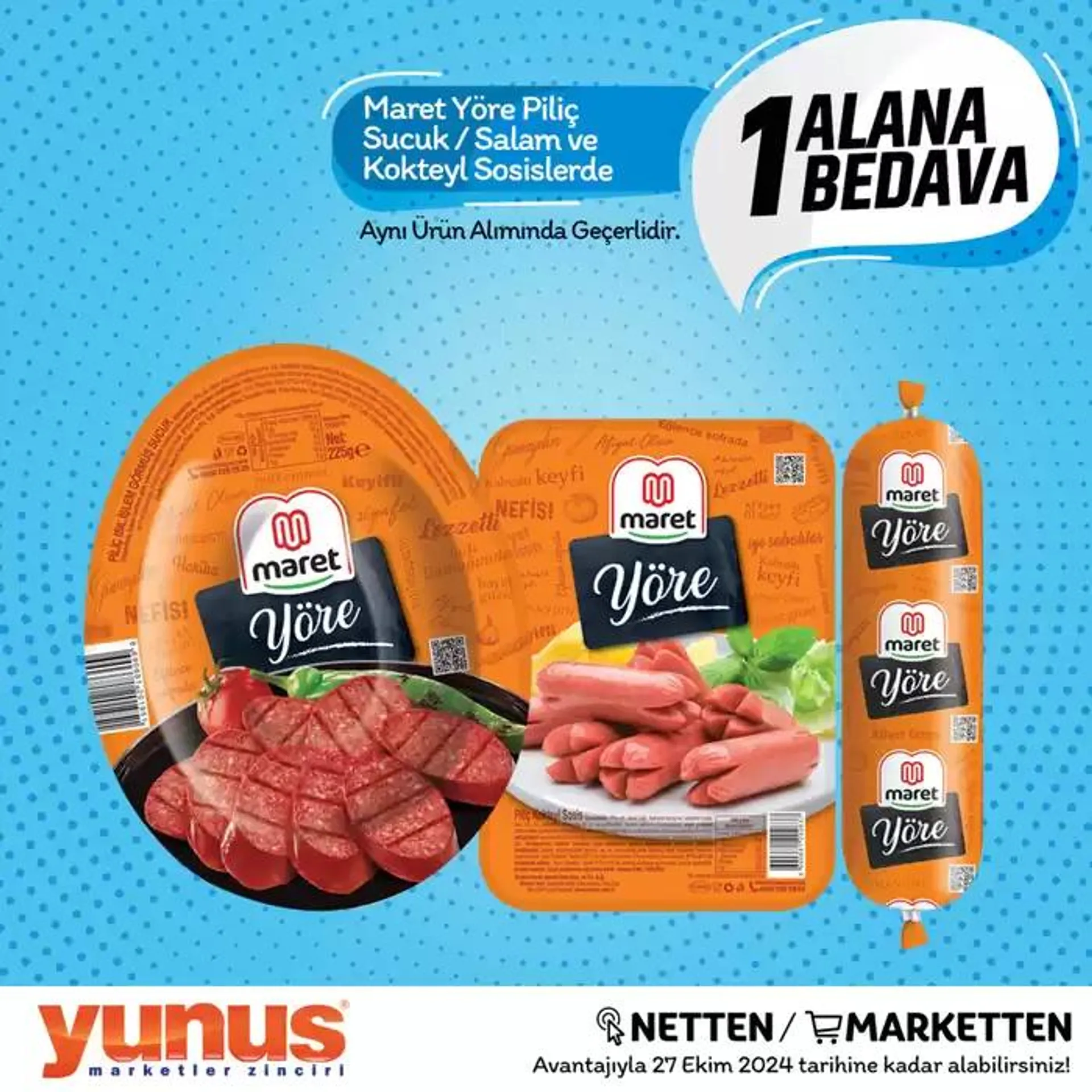 Katalog Yunus Market katalog 23 Ekim - 6 Kasım 2024 - aktüel Sayfa 7