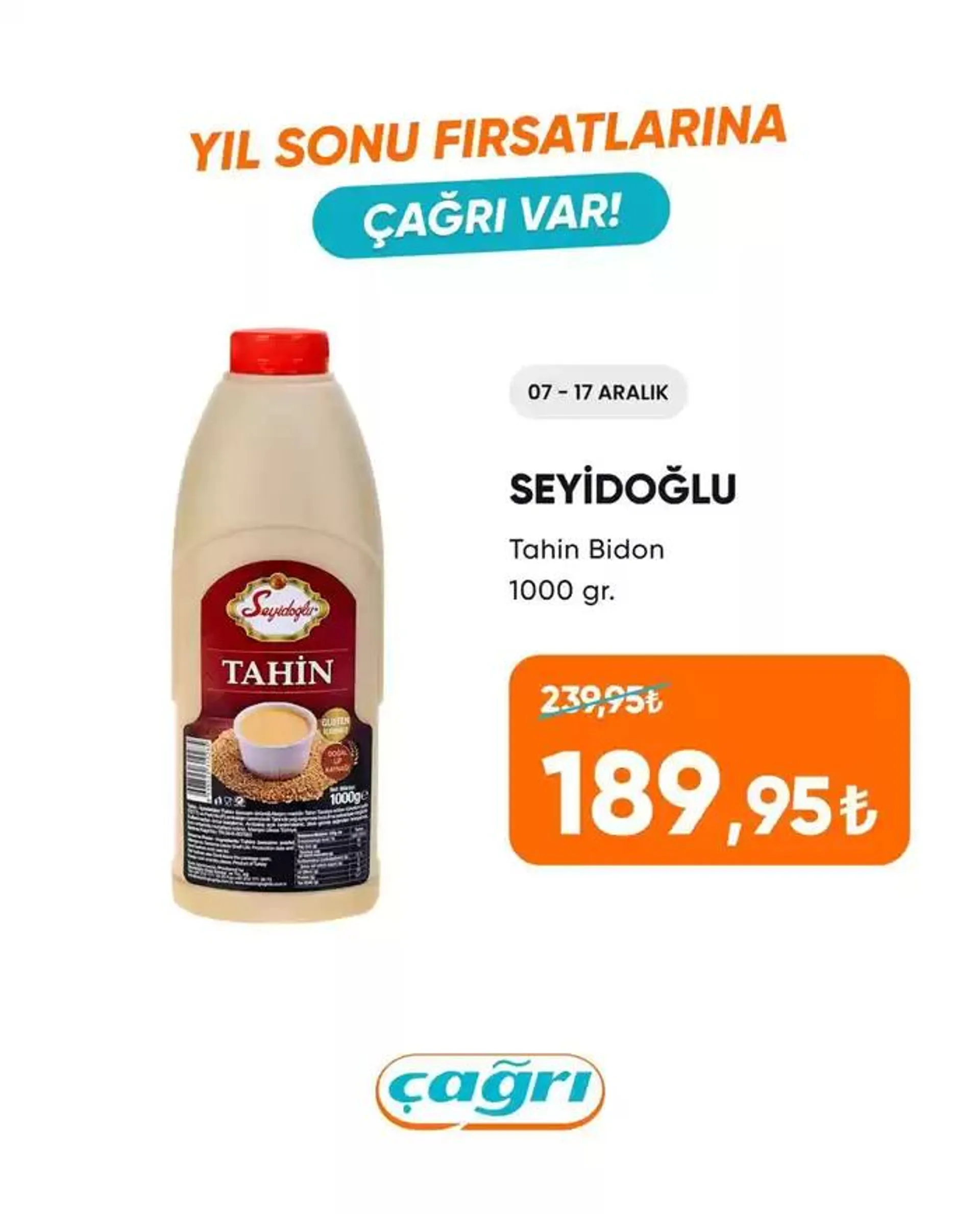 Katalog Çağrı Market katalog 12 Aralık - 26 Aralık 2024 - aktüel Sayfa 4