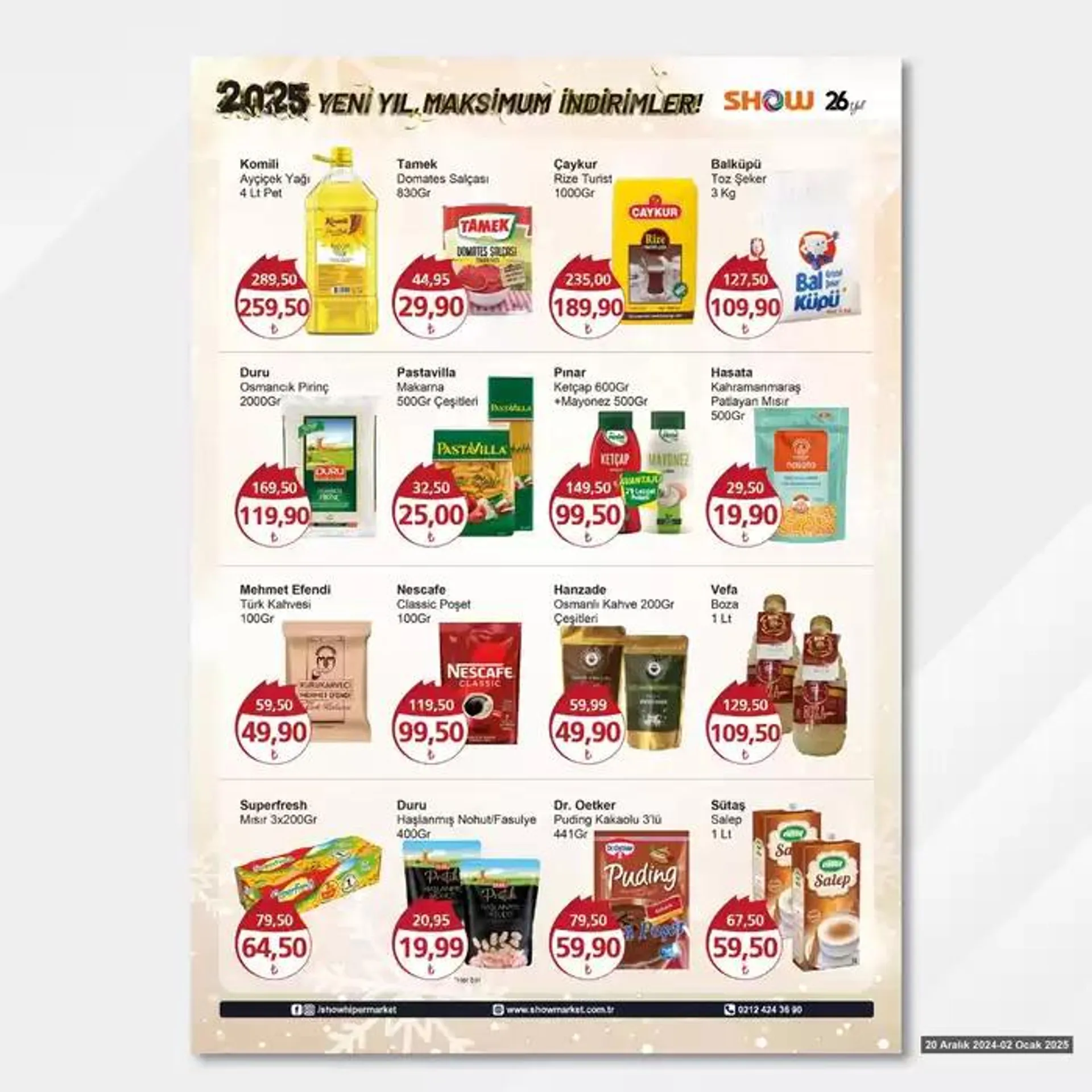 Katalog Show Market katalog 20 Aralık - 3 Ocak 2025 - aktüel Sayfa 5