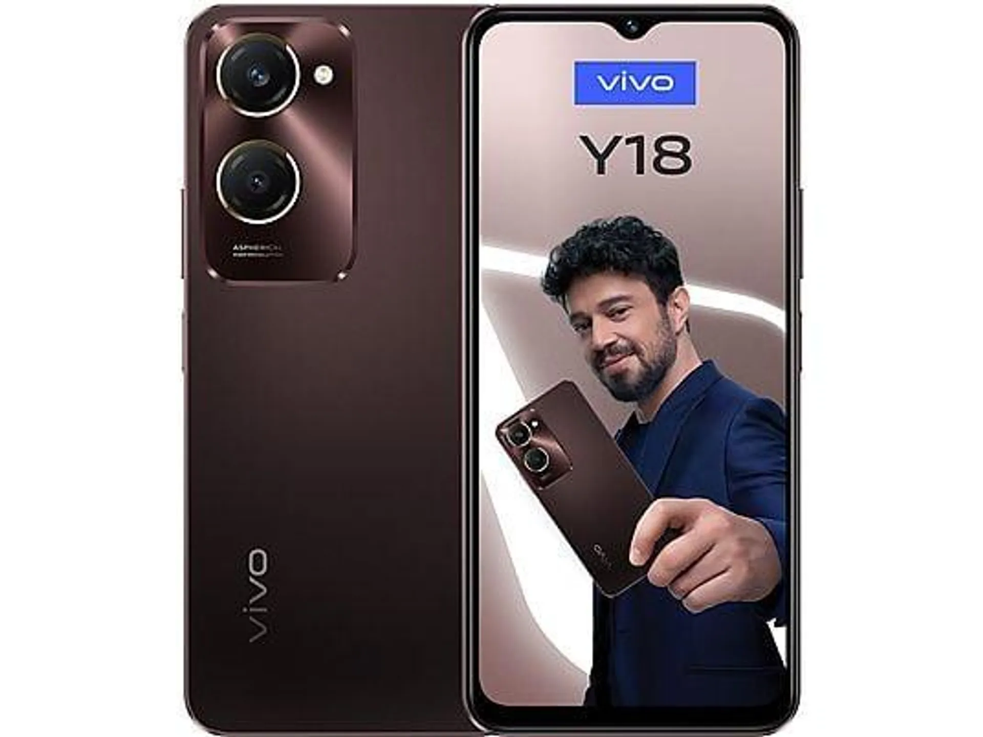 VIVO Y18 4/128 GB Akıllı Telefon Kızıl Kahve