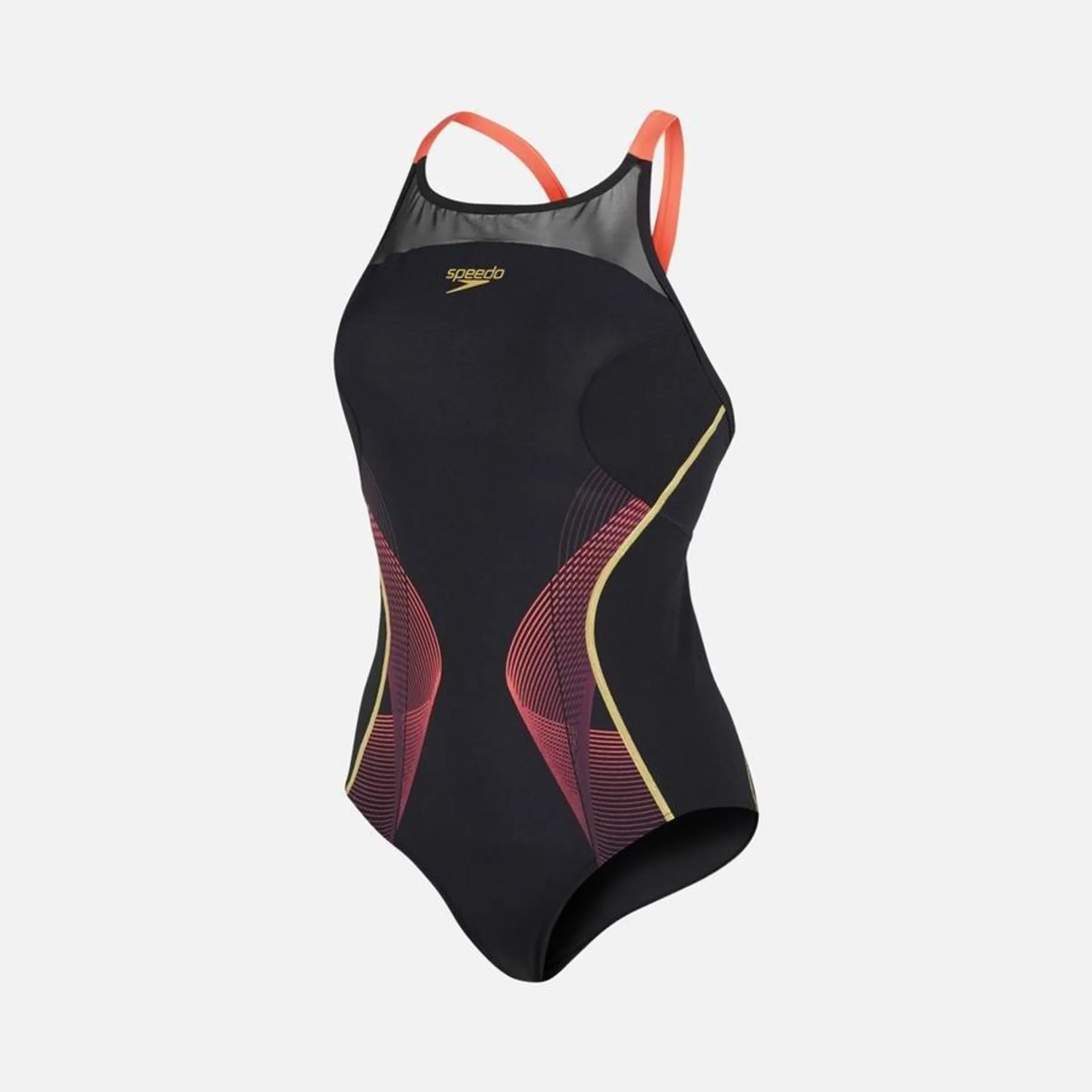 Speedo Fit Pinnacle Crossback Kadın Mayo