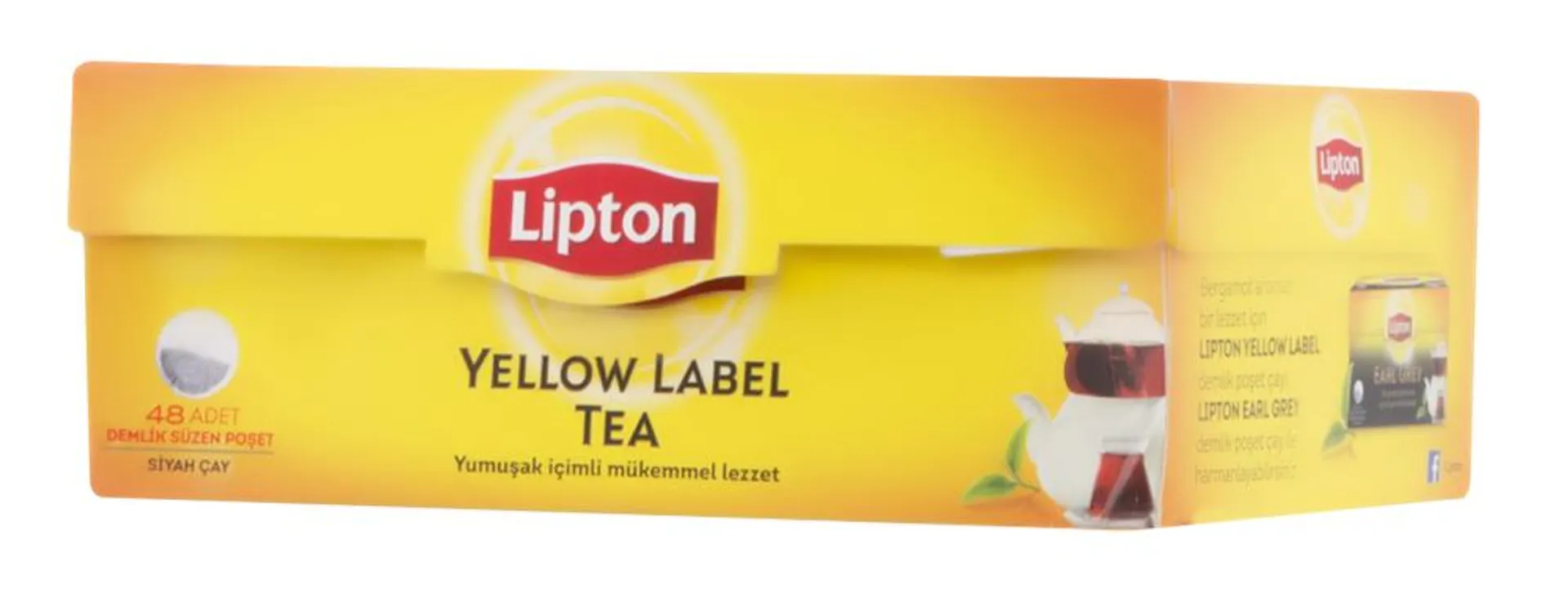 Lipton Yellow Label Demlik Poşet Çay 48x3,2 g