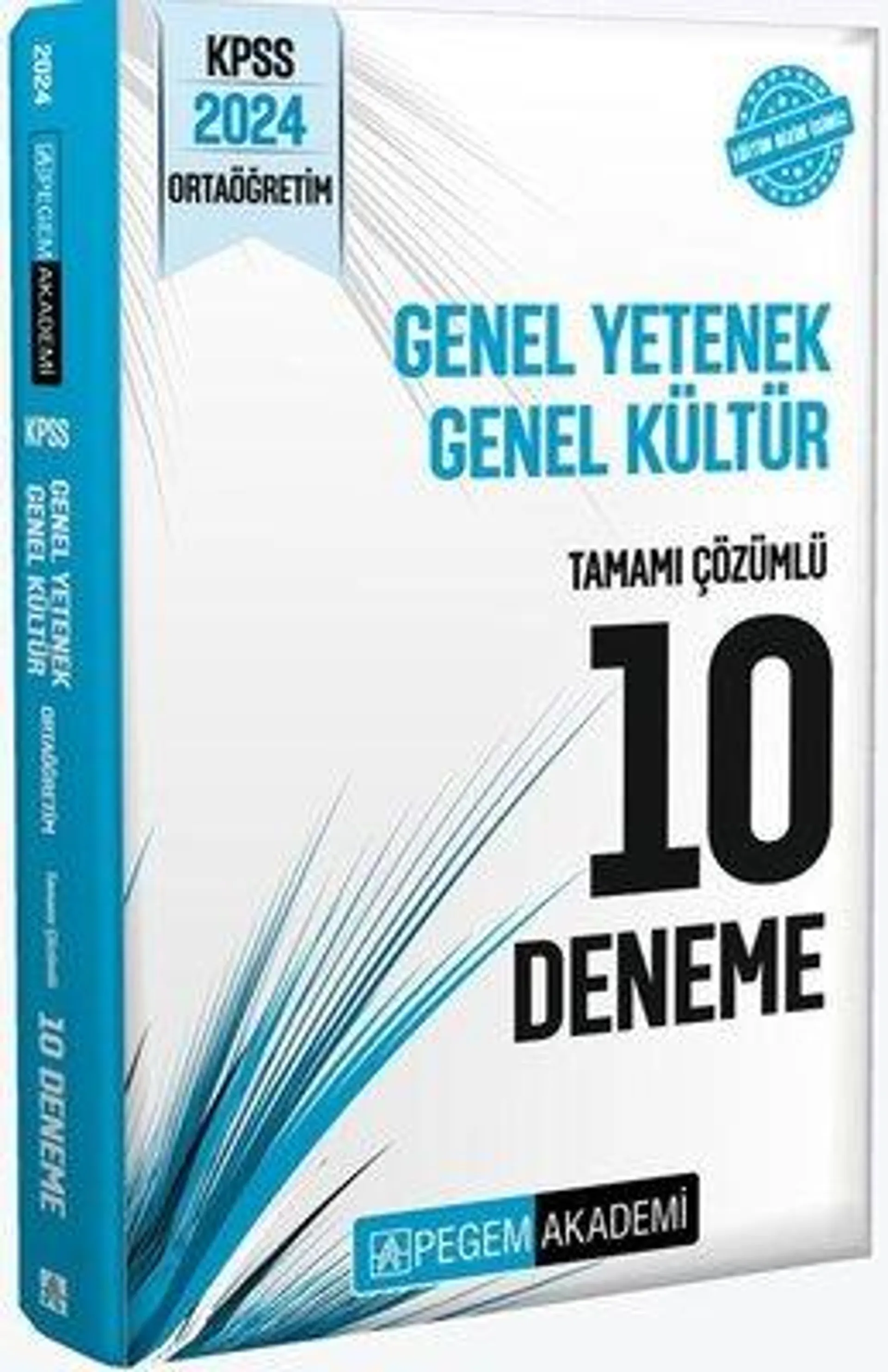 2024 KPSS Genel Yetenek Genel Kültür Ortaöğretim Tamamı Çözümlü 10 Deneme