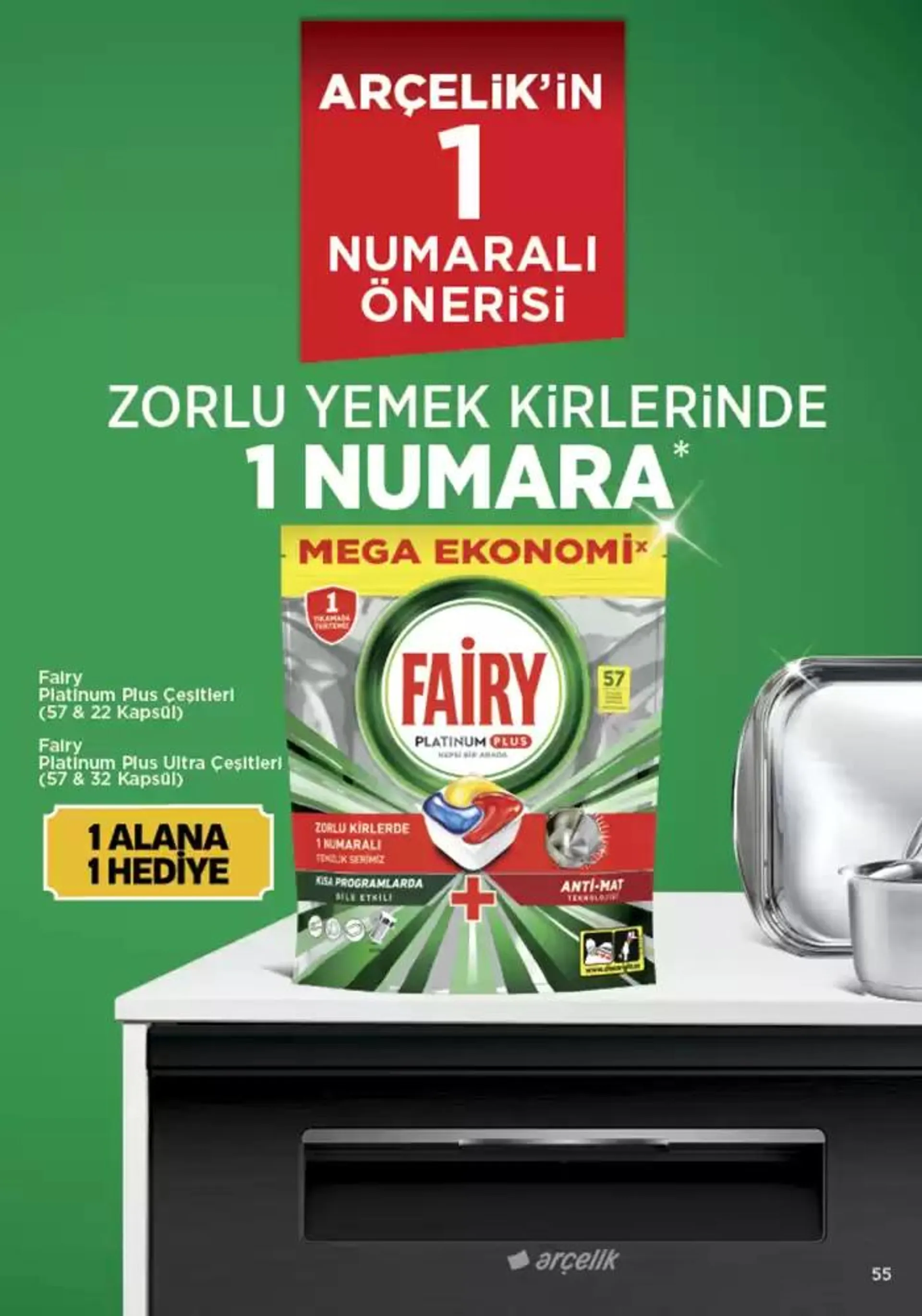 Katalog Müşterilerimiz için özel fırsatlar 10 Ekim - 23 Ekim 2024 - aktüel Sayfa 55