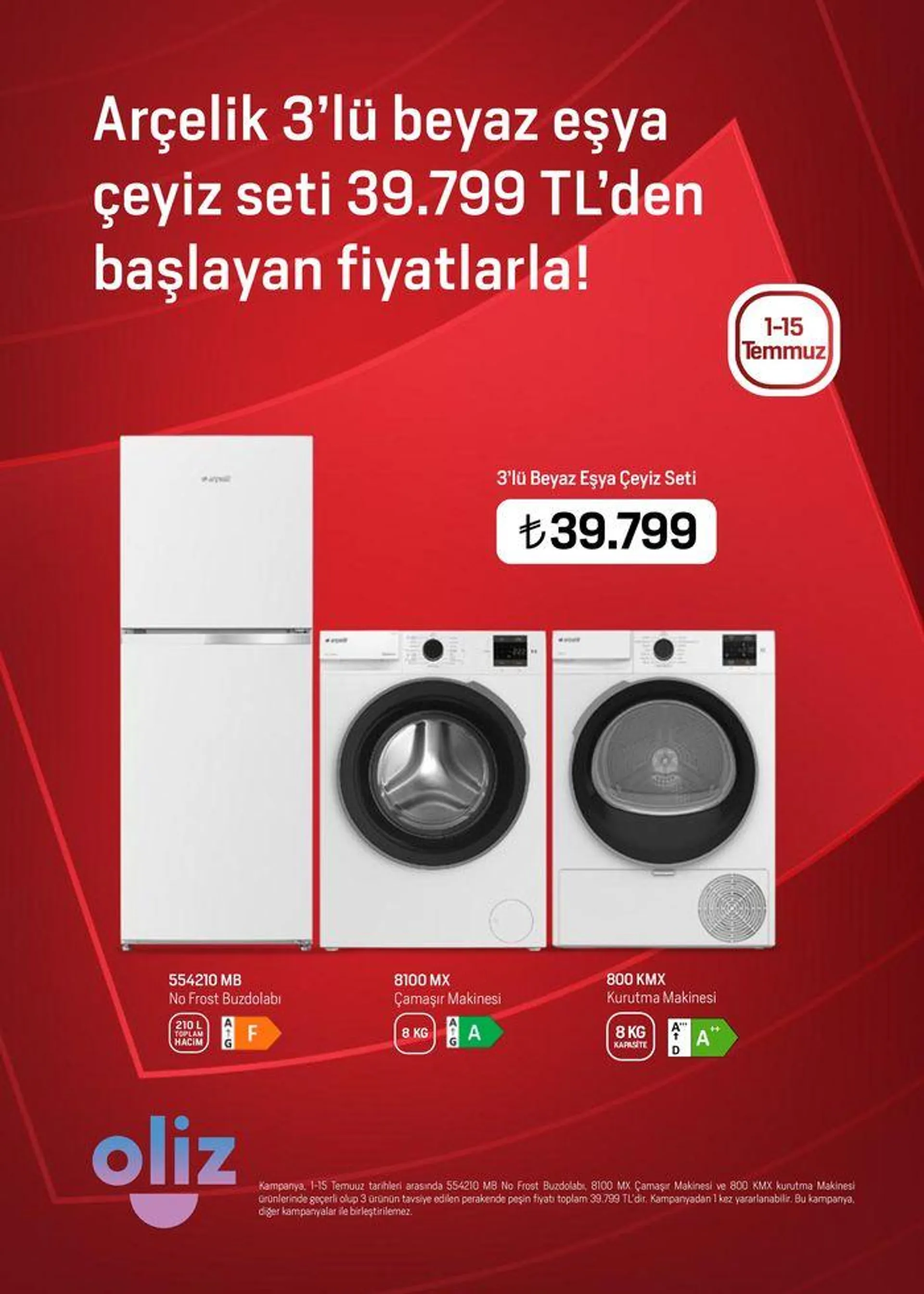 Katalog Arçelik Genel Kataloğu 4 Temmuz - 18 Temmuz 2024 - aktüel Sayfa 3