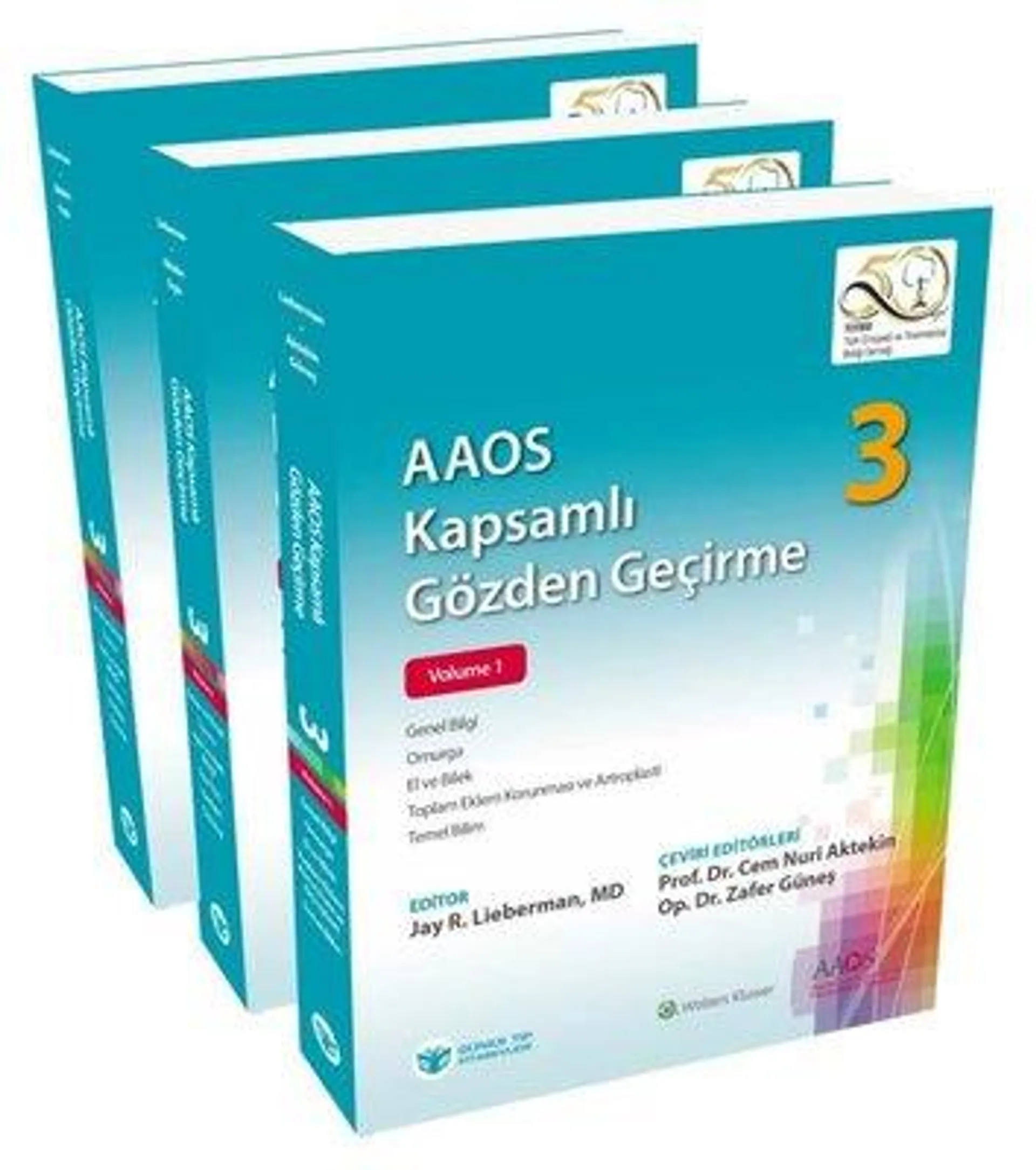 AAOS Kapsamlı Gözden Geçirme Seti - 3 Kitap Takım