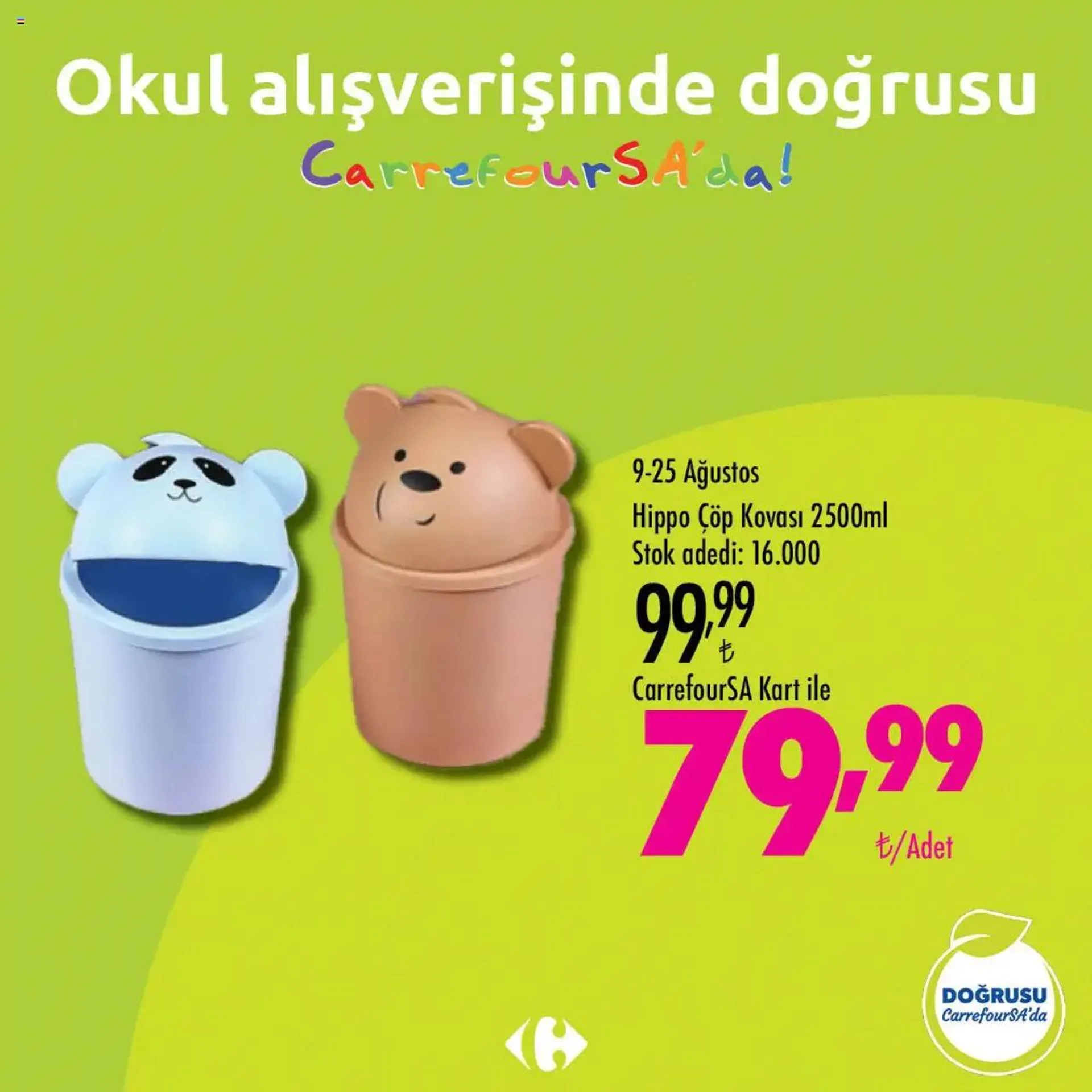 CarrefourSA Okul alışverişinin doğrusu CarrefourSA’da! - 0