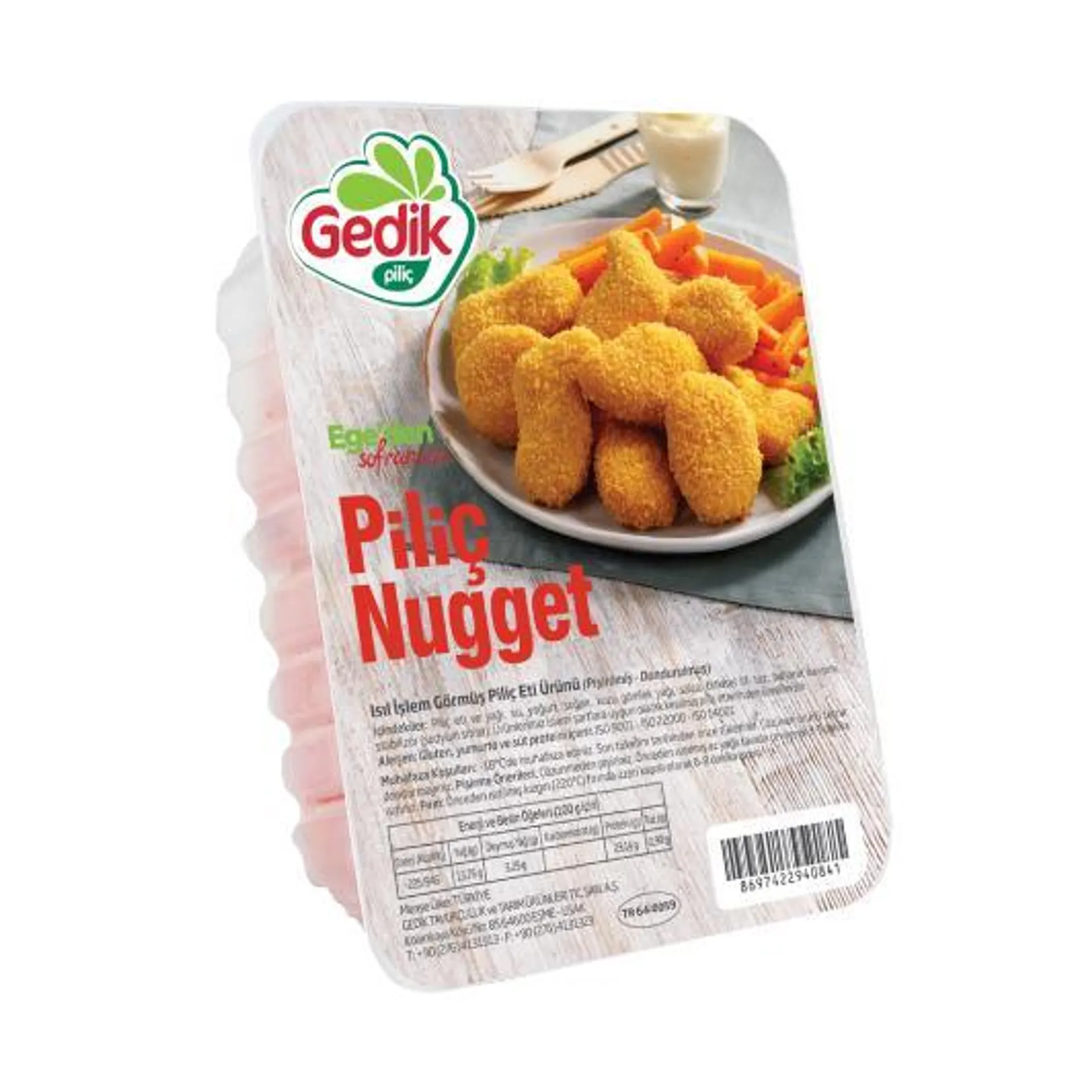 Gedik Piliç Nugget 600 gr