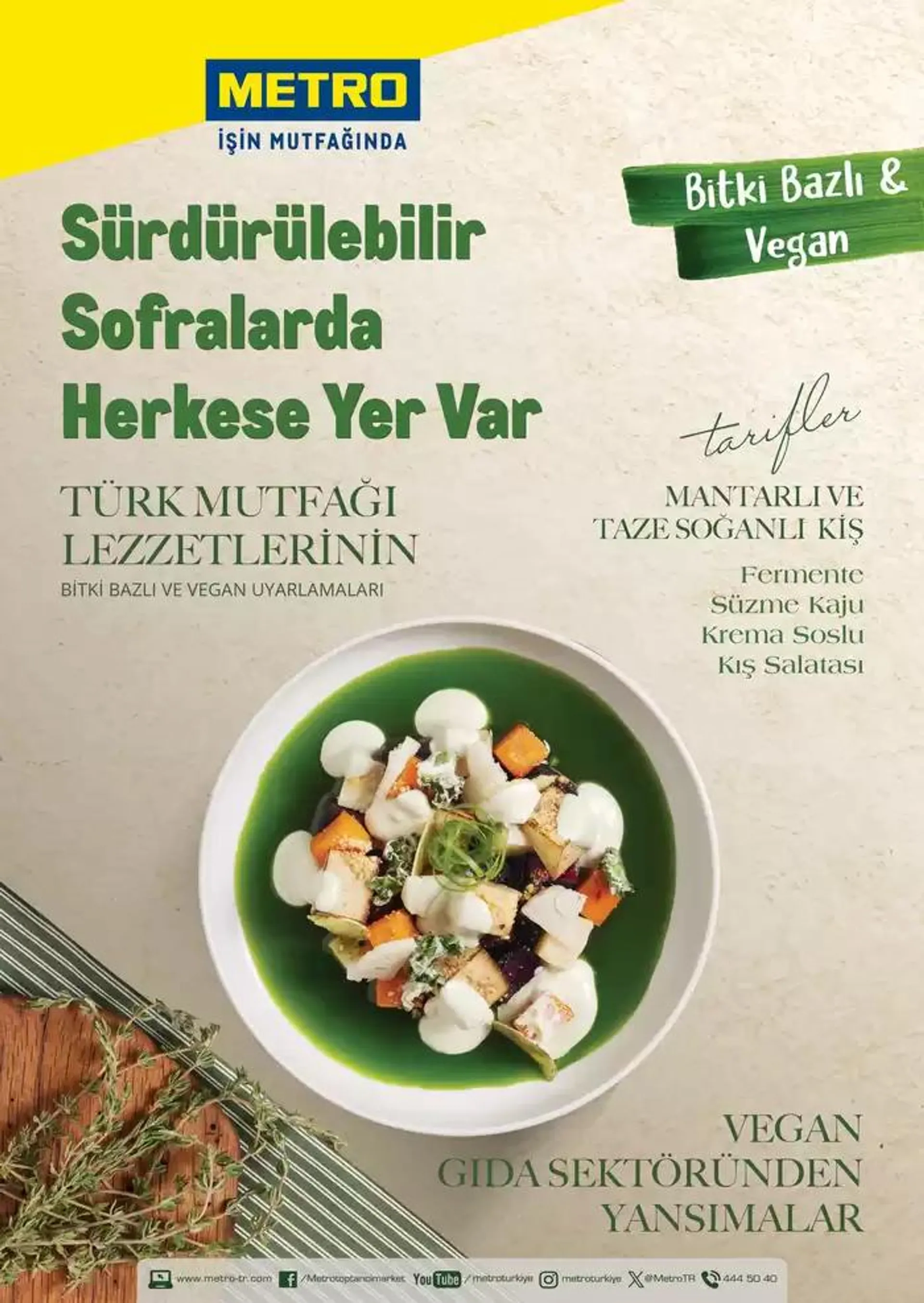 Bitki Bazlı ve Vegan - 1