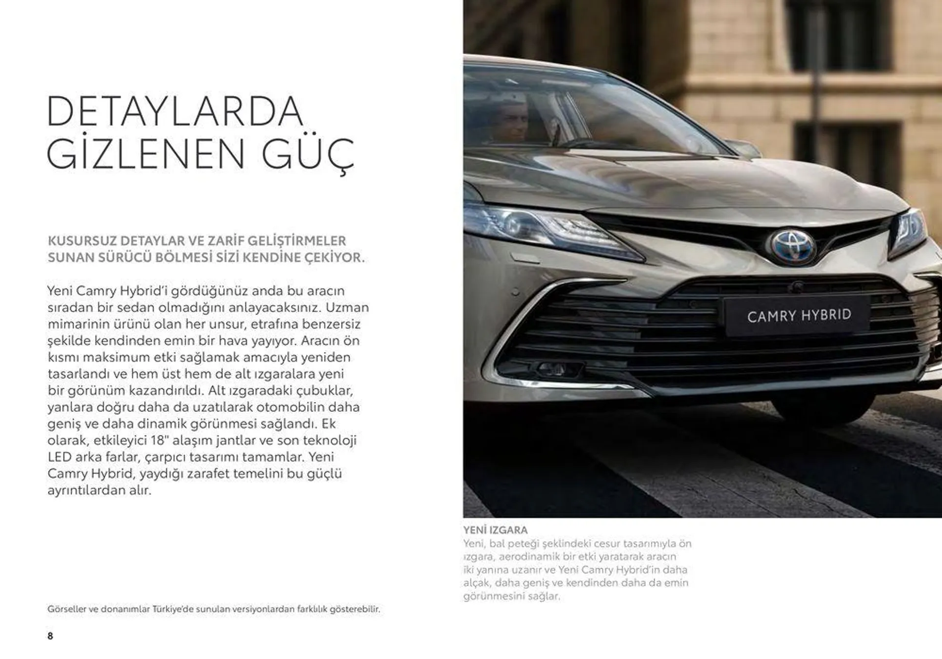 Katalog Toyota Camry Hybrid 22 Ocak - 22 Ocak 2025 - aktüel Sayfa 8