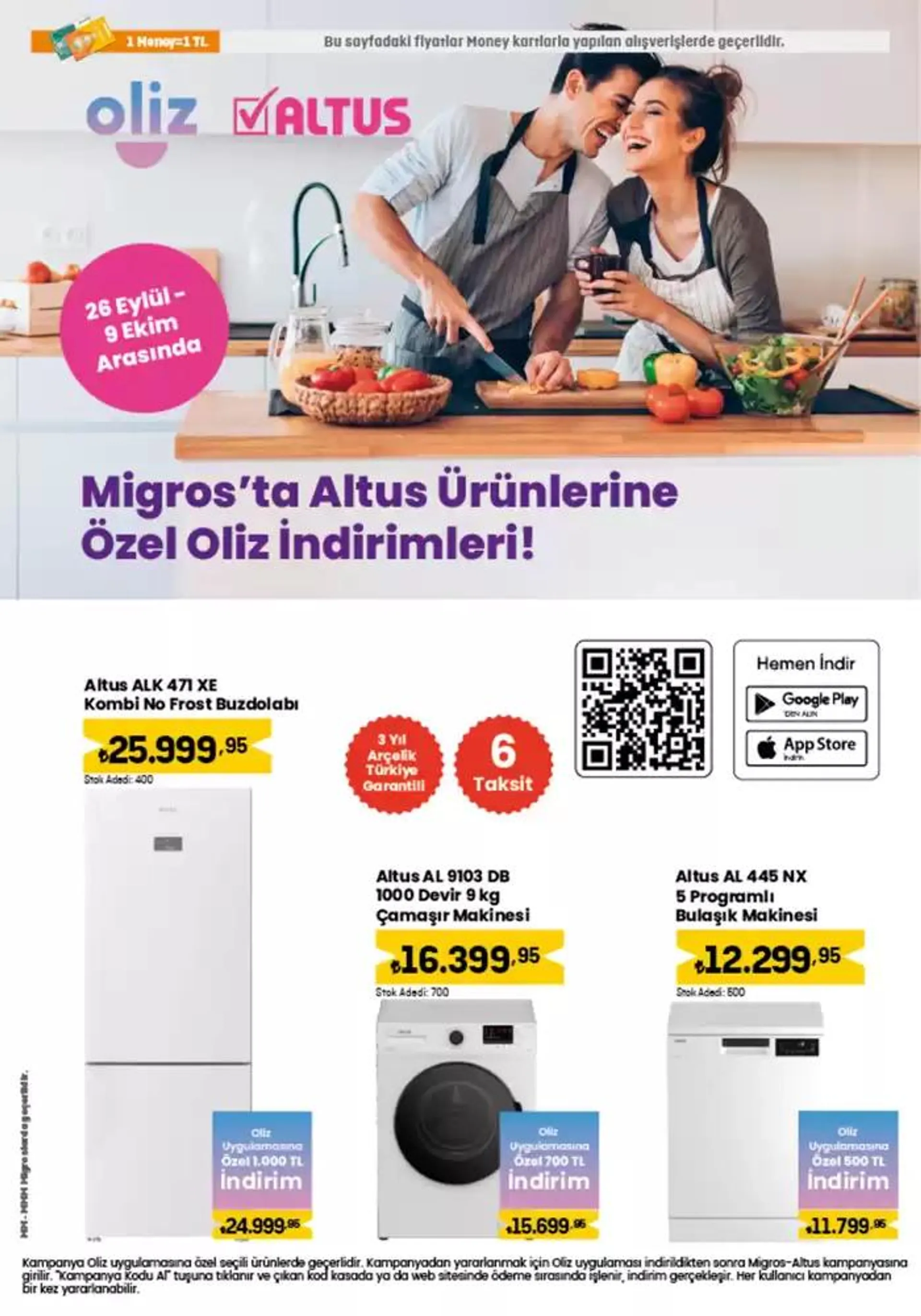 Katalog Migros katalog 26 Eylül - 9 Ekim 2024 - aktüel Sayfa 85