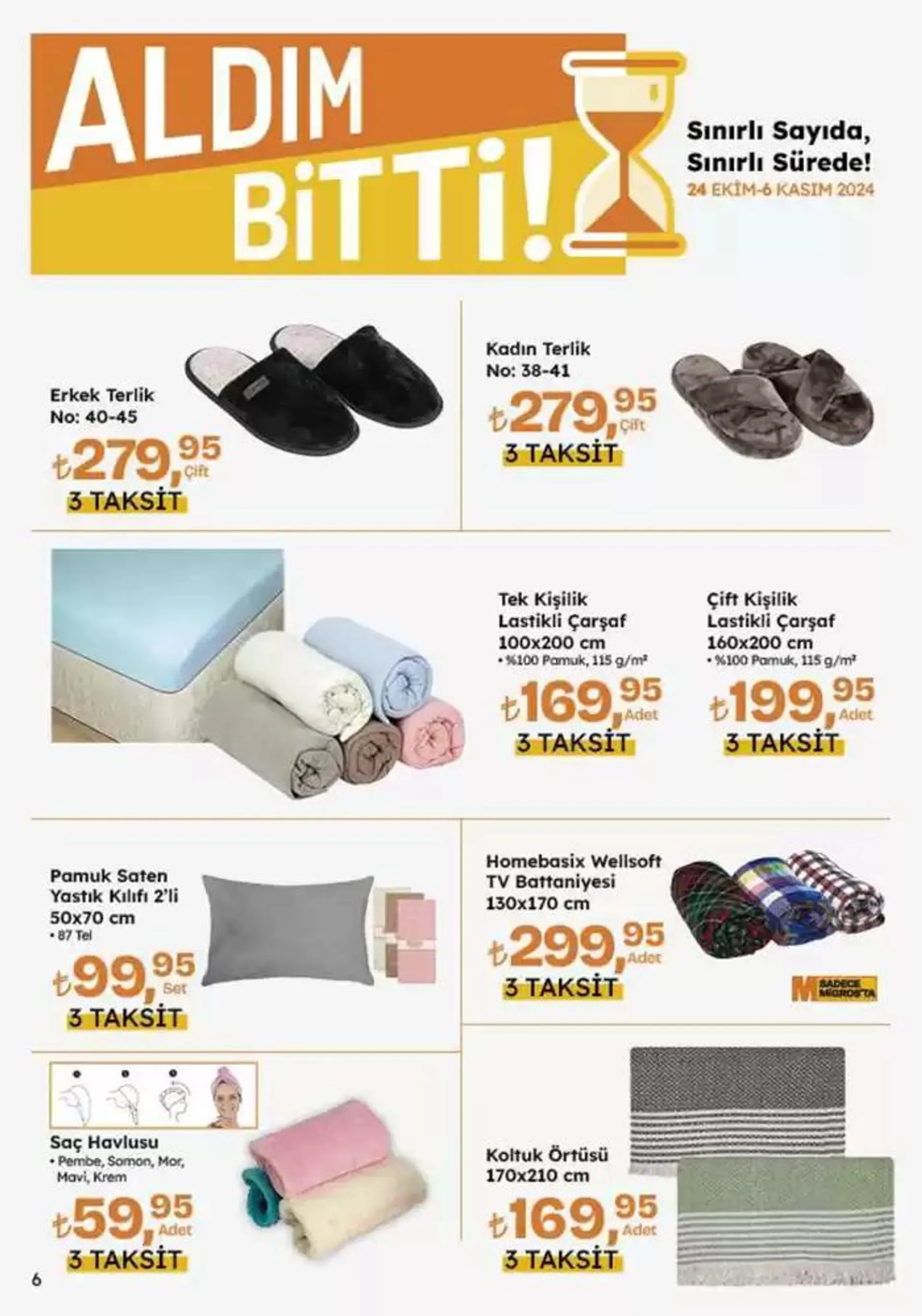 Katalog Migros katalog 26 Ekim - 9 Kasım 2024 - aktüel Sayfa 79