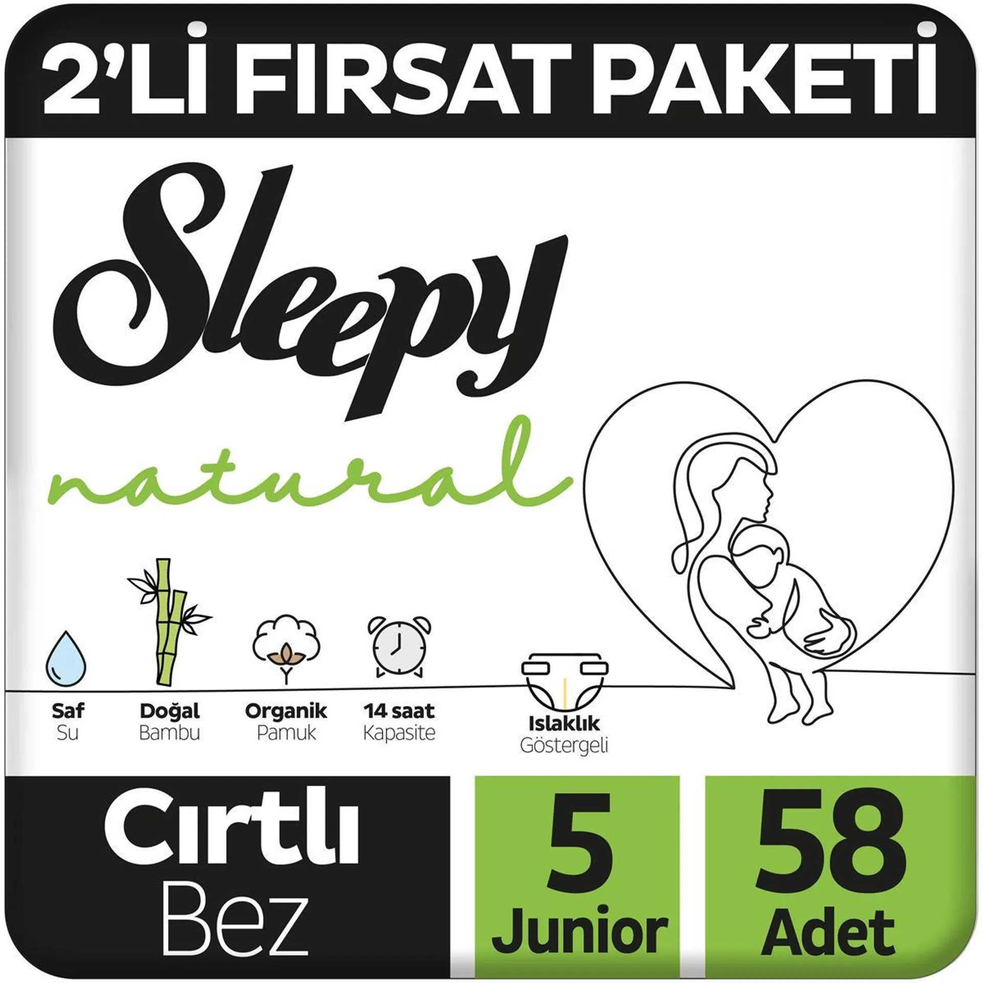 Sleepy Ntrl 2 Li Klt Frst.Junior 58 Li