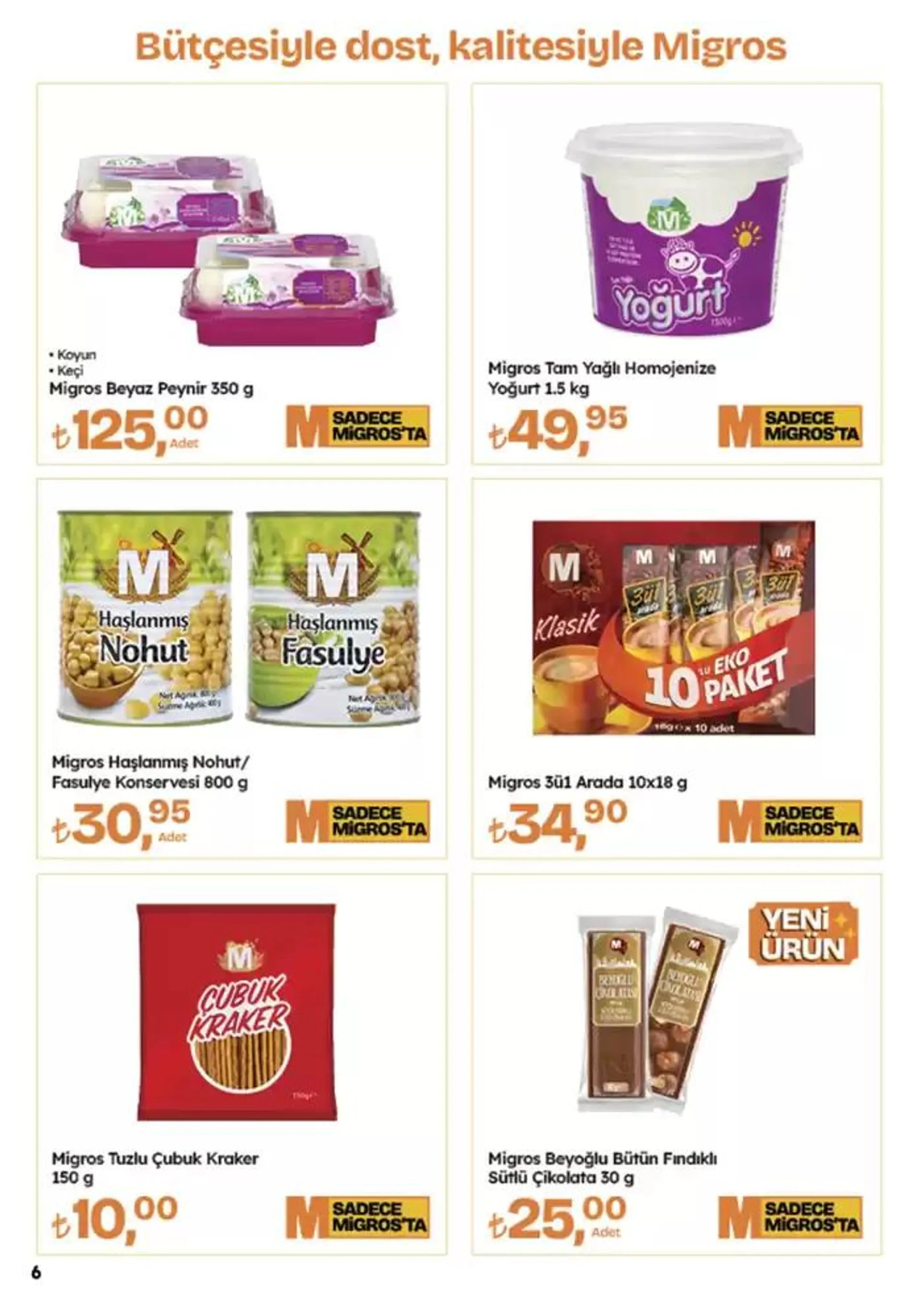 Katalog Migros katalog 10 Ekim - 23 Ekim 2024 - aktüel Sayfa 6