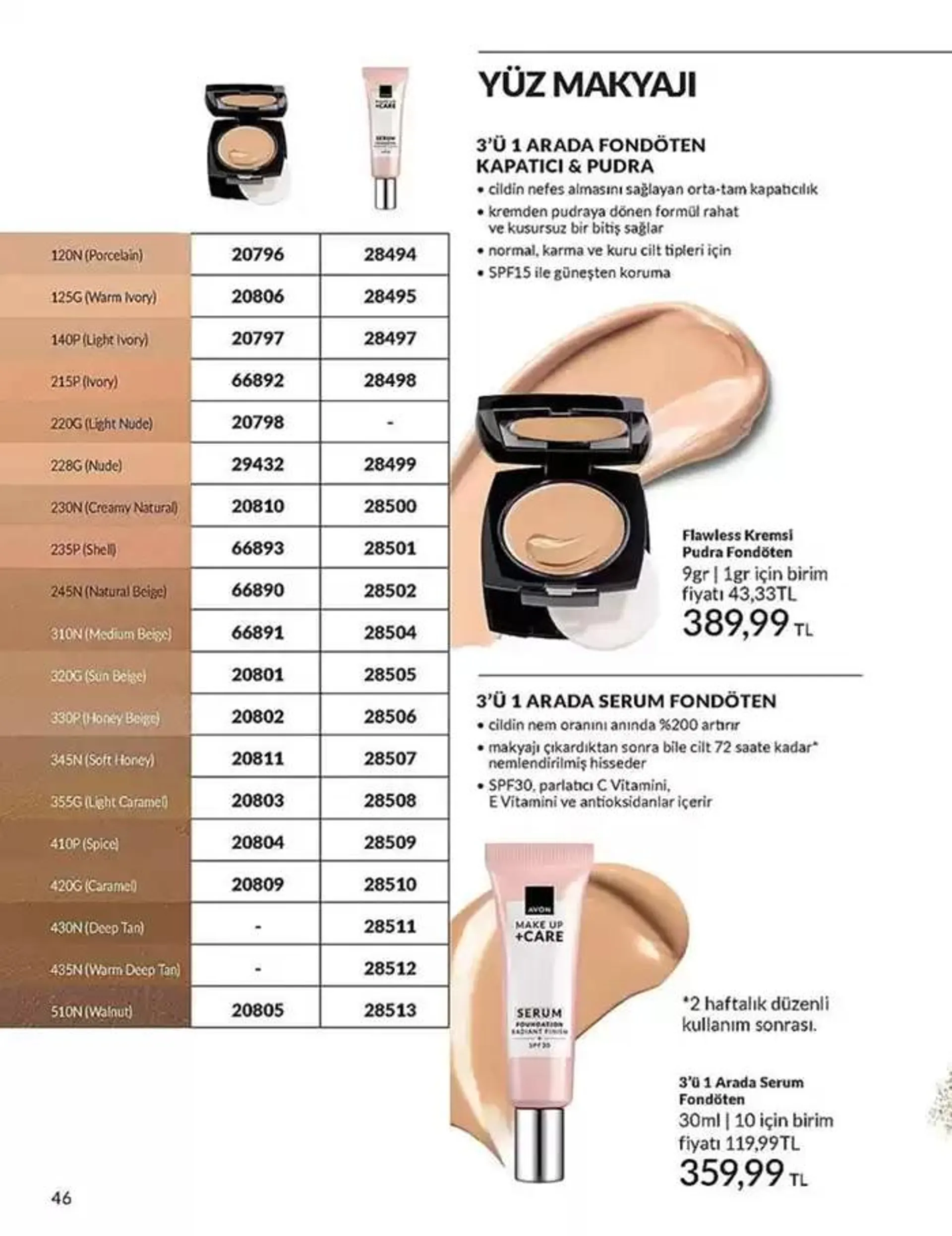 Katalog AVON Ekim 2024 Brosur 1 Ekim - 31 Ekim 2024 - aktüel Sayfa 46