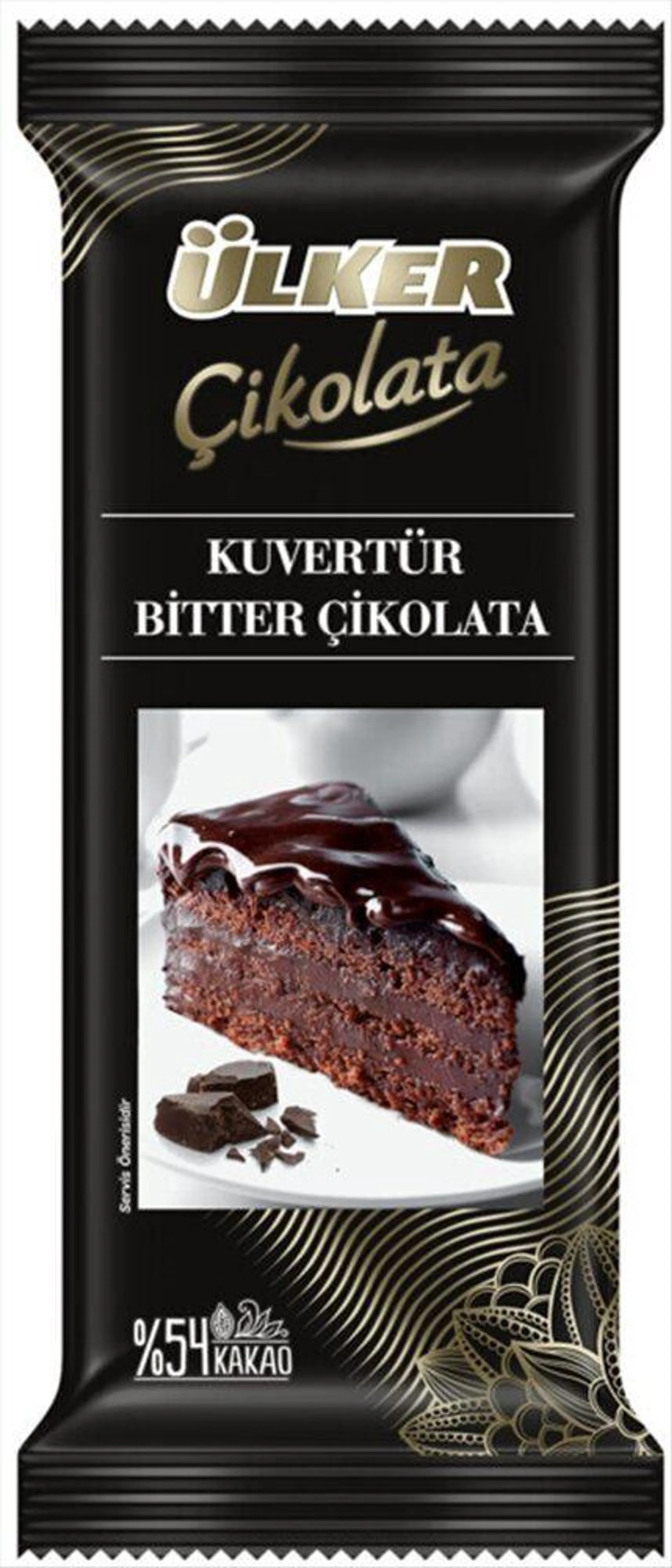 Ülker Kuvertür %54 Bıt.Tablet 200 g