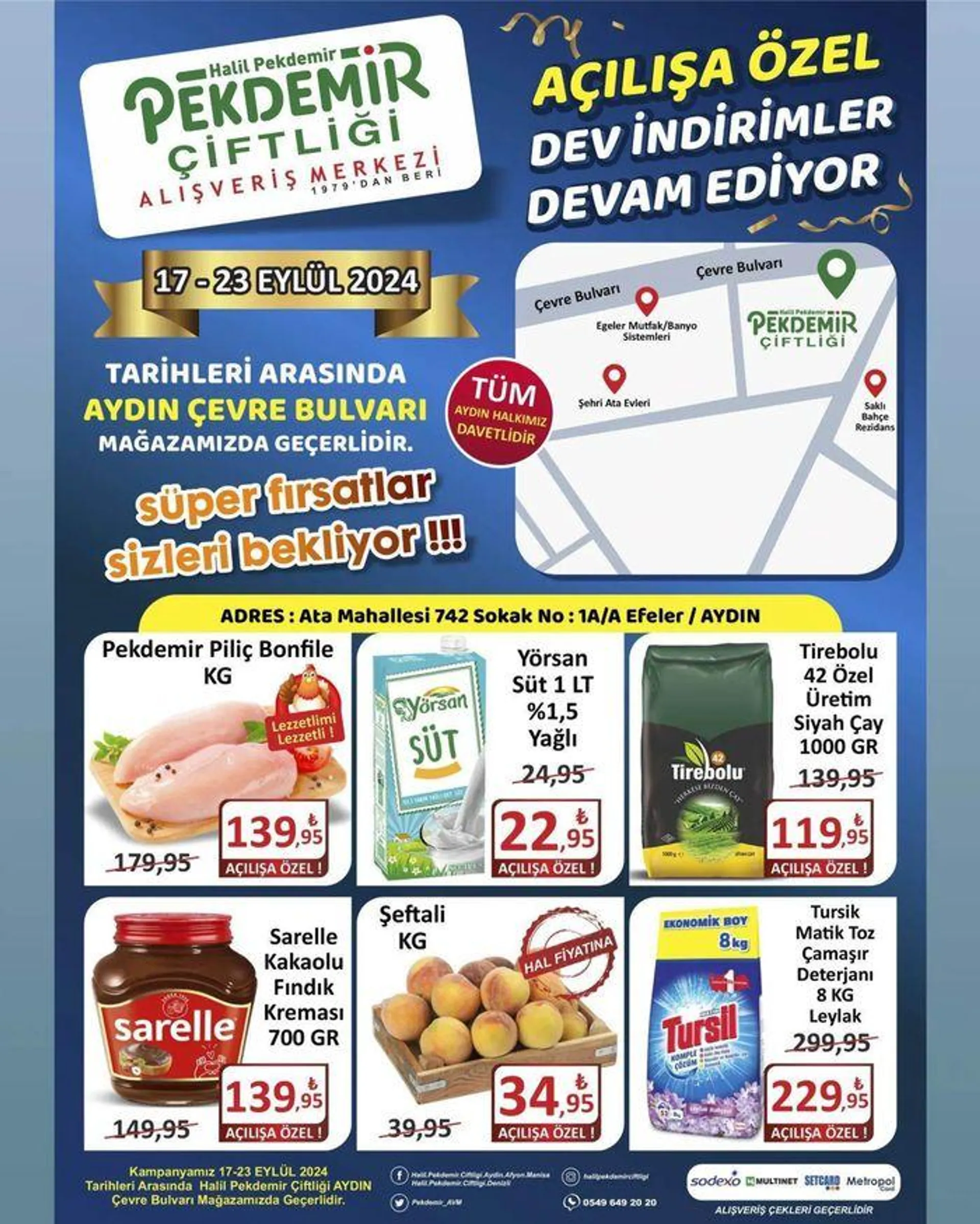 Katalog Super firsatlar sizleri bekliyor !! 17 Eylül - 1 Ekim 2024 - aktüel Sayfa 1