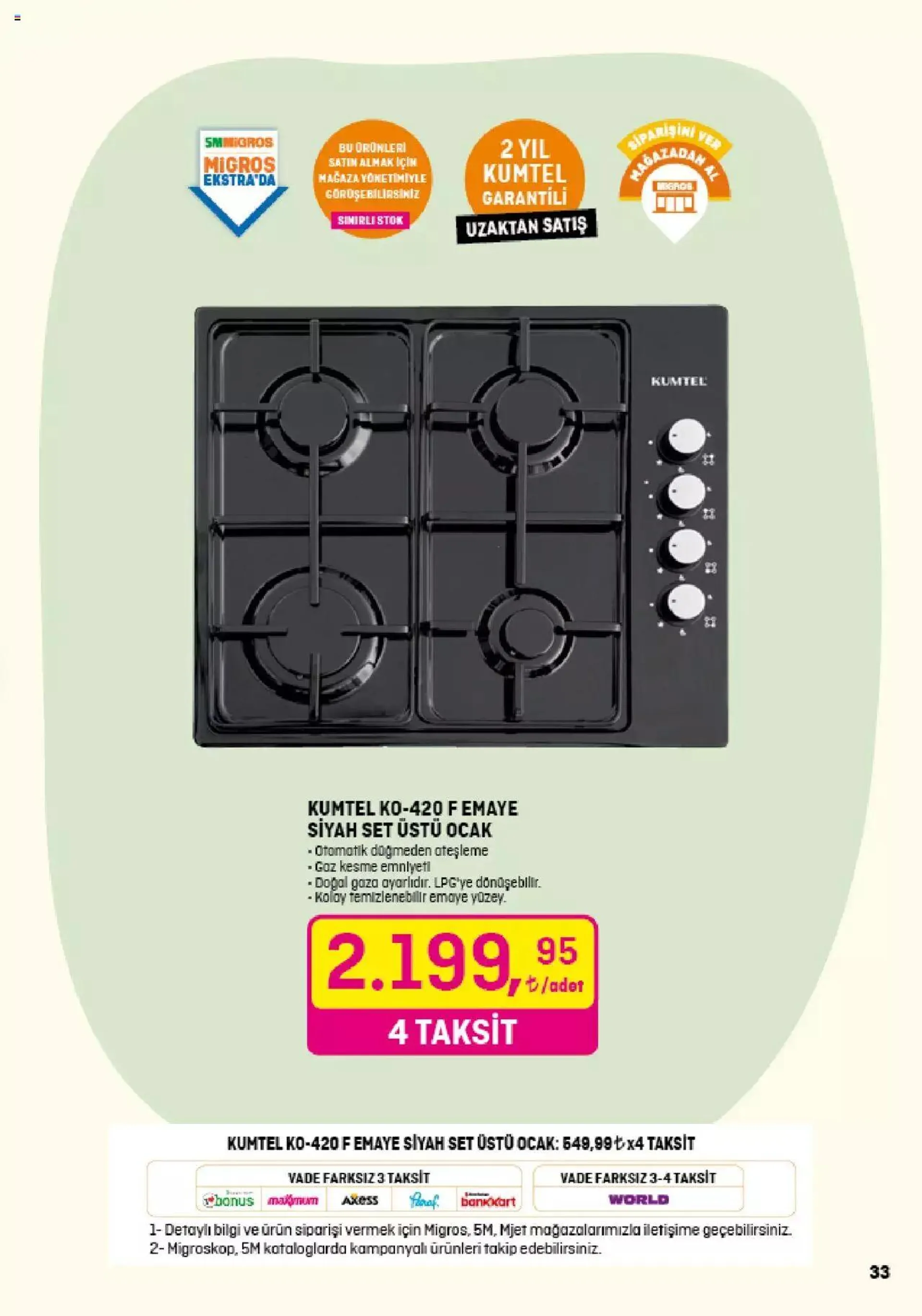 Katalog Migros Katalog - Güncel Migroskop Dijital 18 Nisan - 1 Mayıs 2024 - aktüel Sayfa 132