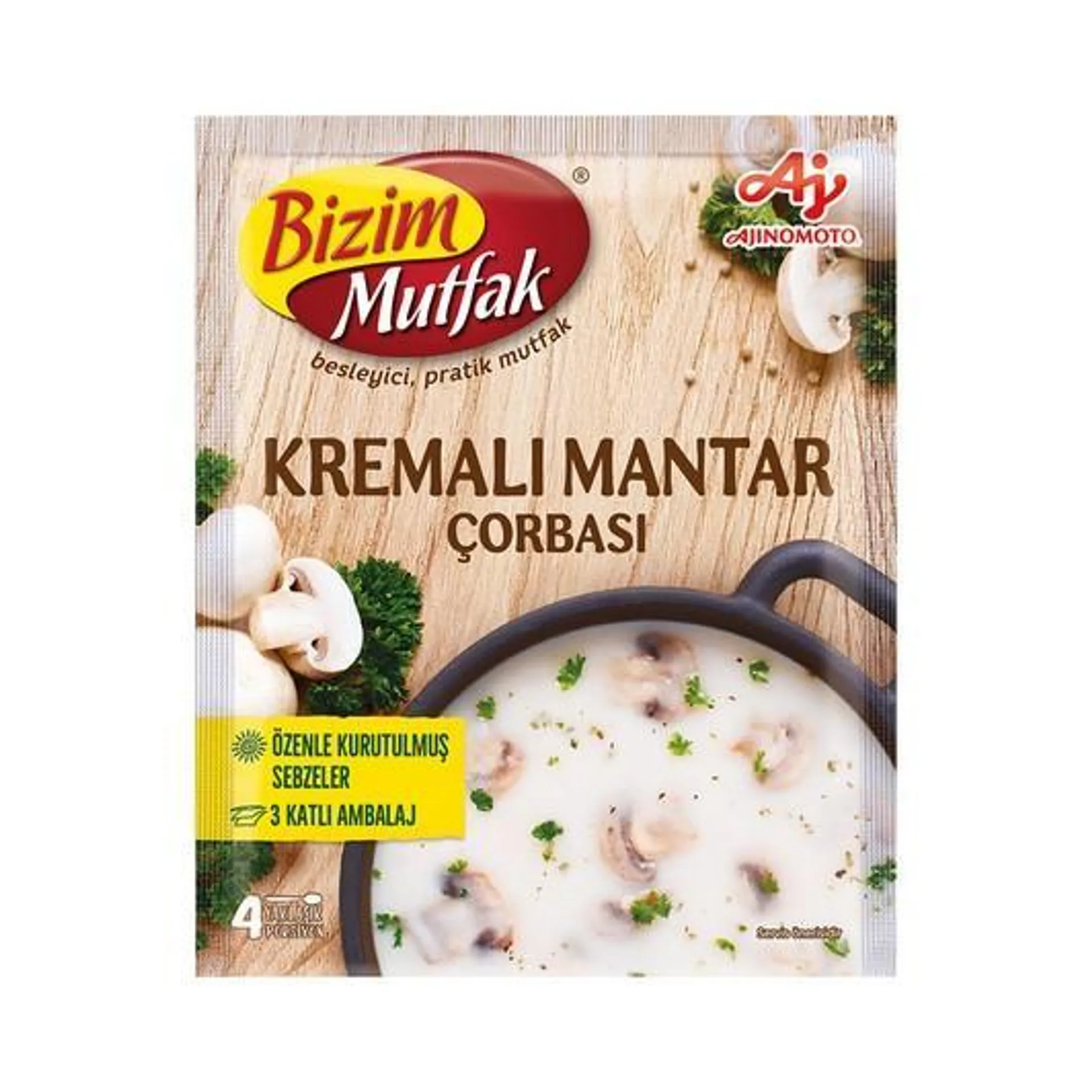 Bizim Çorba Kremalı Mantar 65 gr